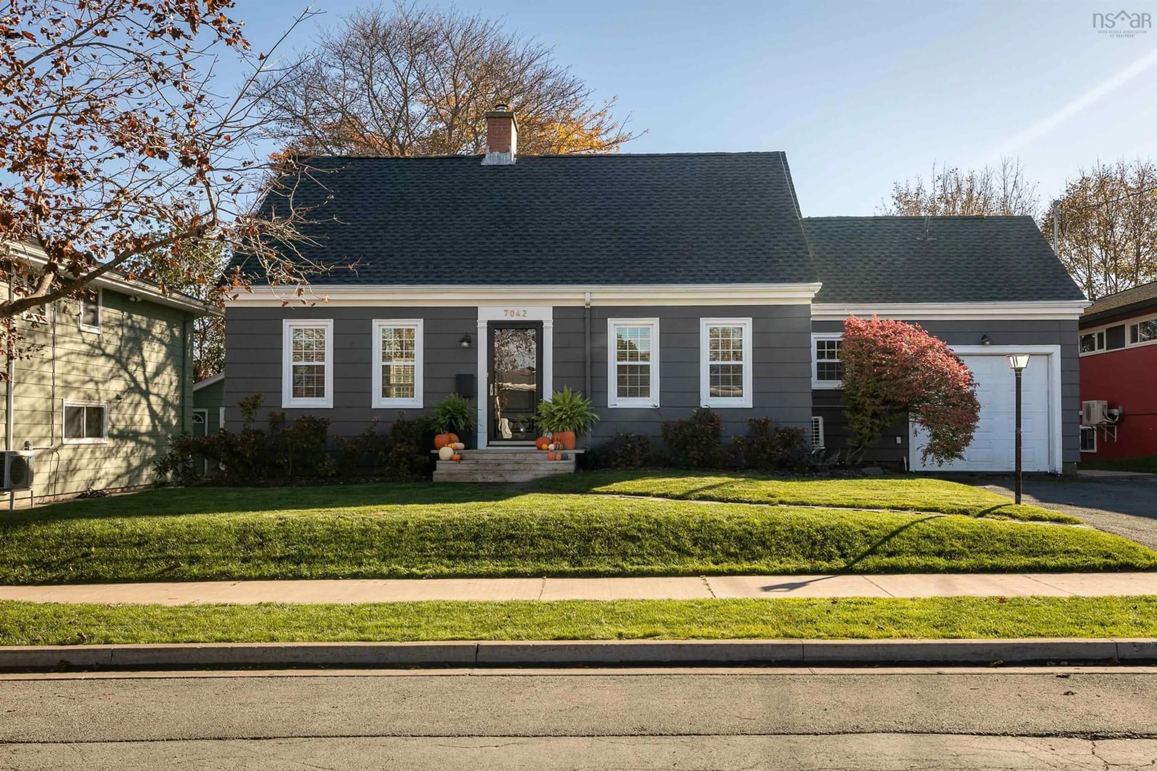 Home with vinyl exterior material, street for 7042 Royal Pine Ave, Halifax Nova Scotia B3L 2G1