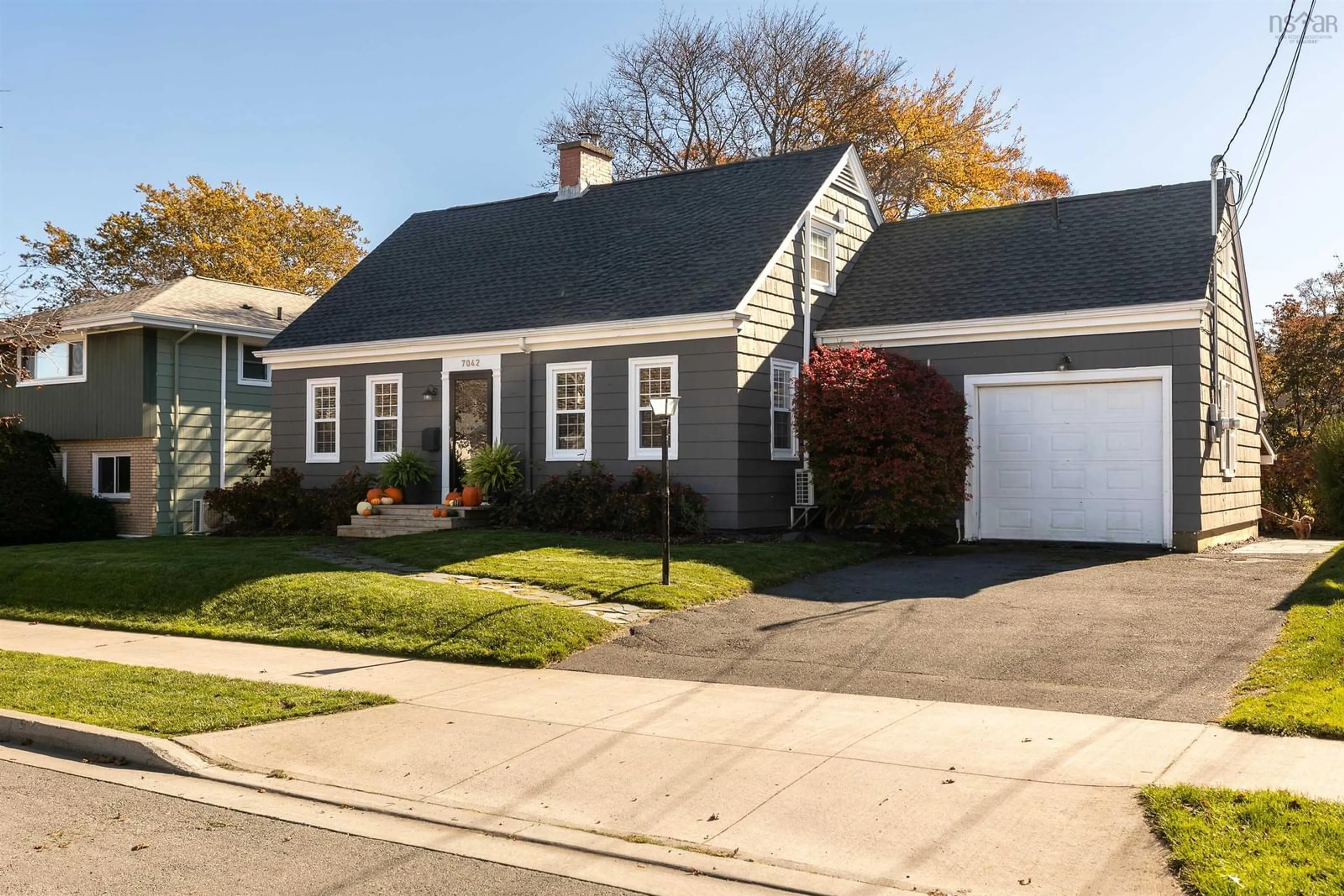 Home with vinyl exterior material, street for 7042 Royal Pine Ave, Halifax Nova Scotia B3L 2G1
