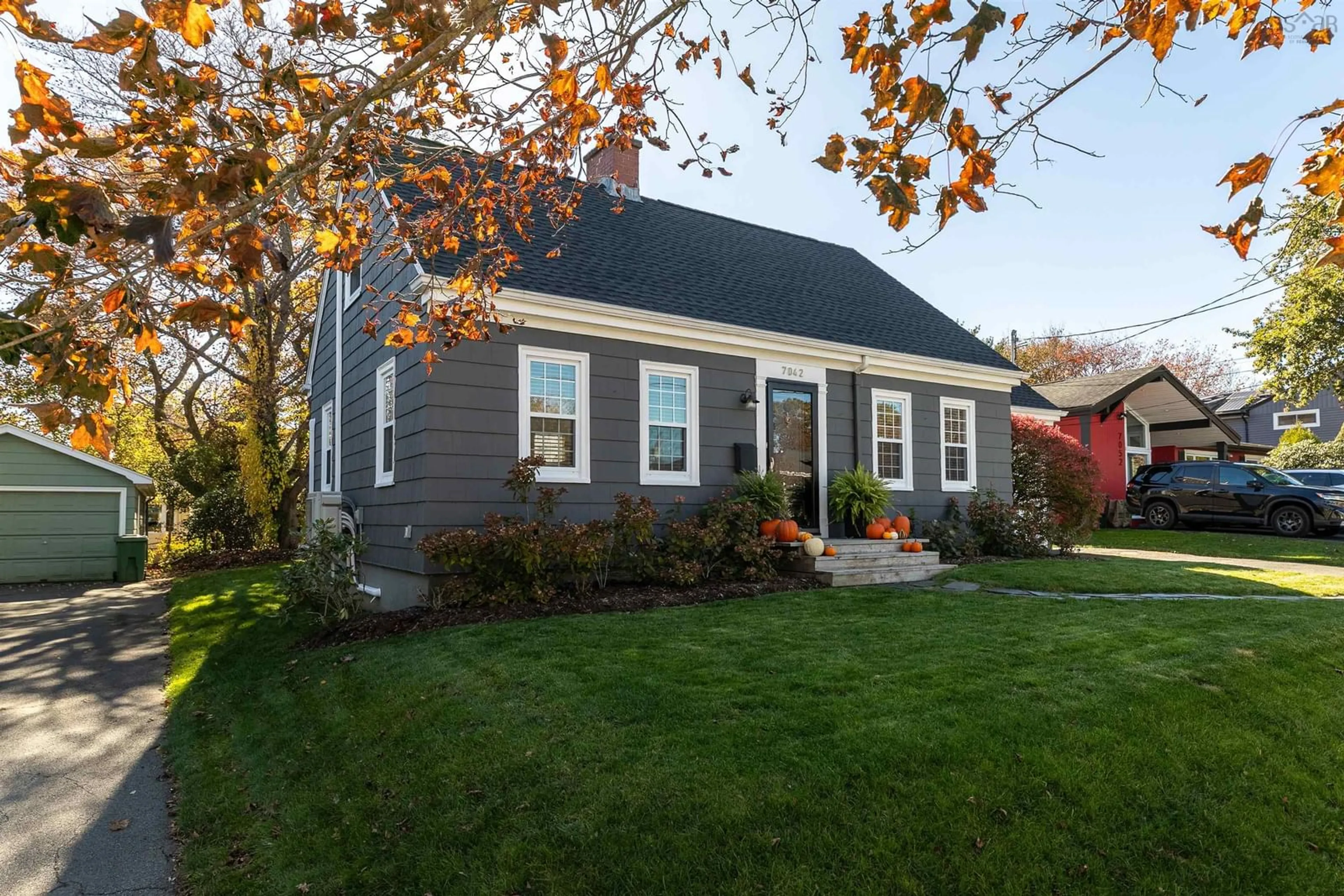 Home with vinyl exterior material, street for 7042 Royal Pine Ave, Halifax Nova Scotia B3L 2G1