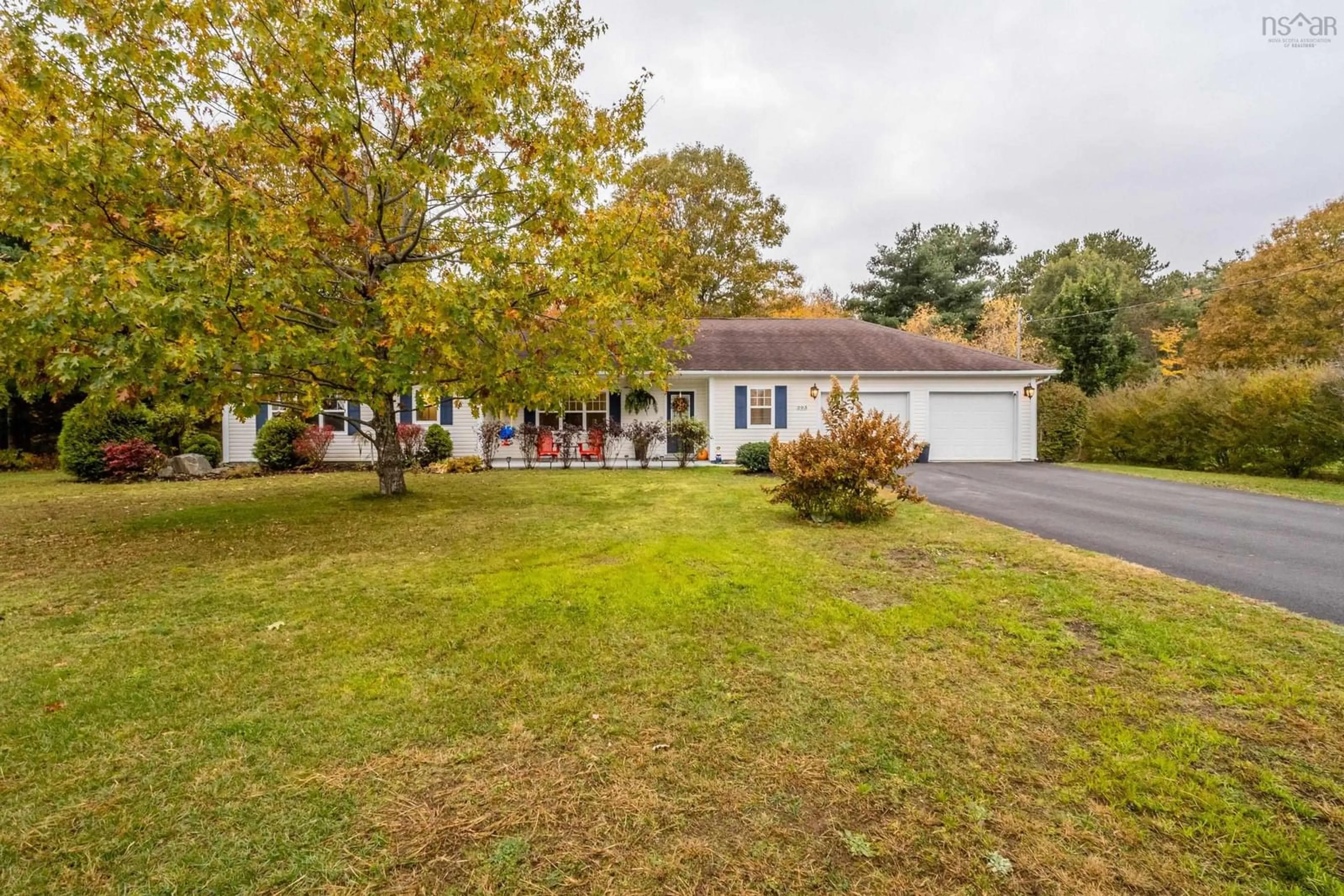 A pic from outside/outdoor area/front of a property/back of a property/a pic from drone, unknown for 203 Belle Dr, Meadowvale Nova Scotia B0P 1R0