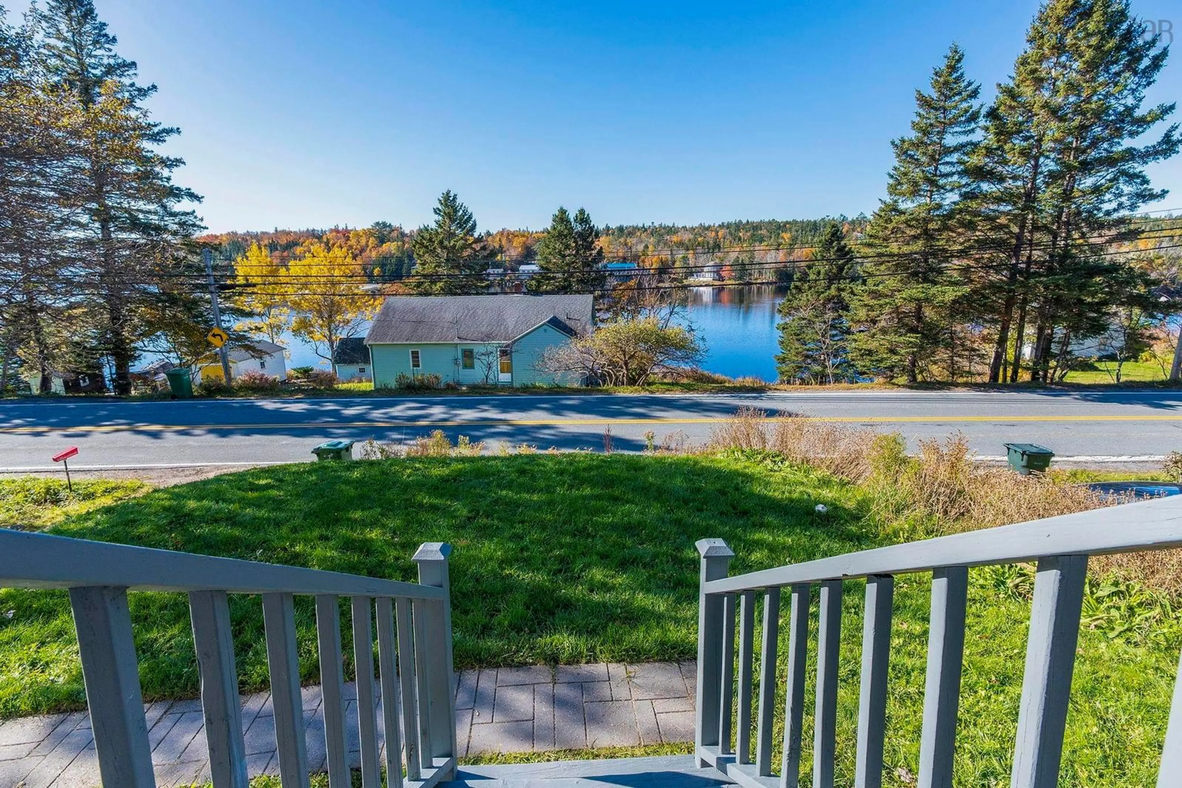 Patio, water/lake/river/ocean view for 9625 St Margarets Bay Rd, Queensland Nova Scotia B0J 1T0
