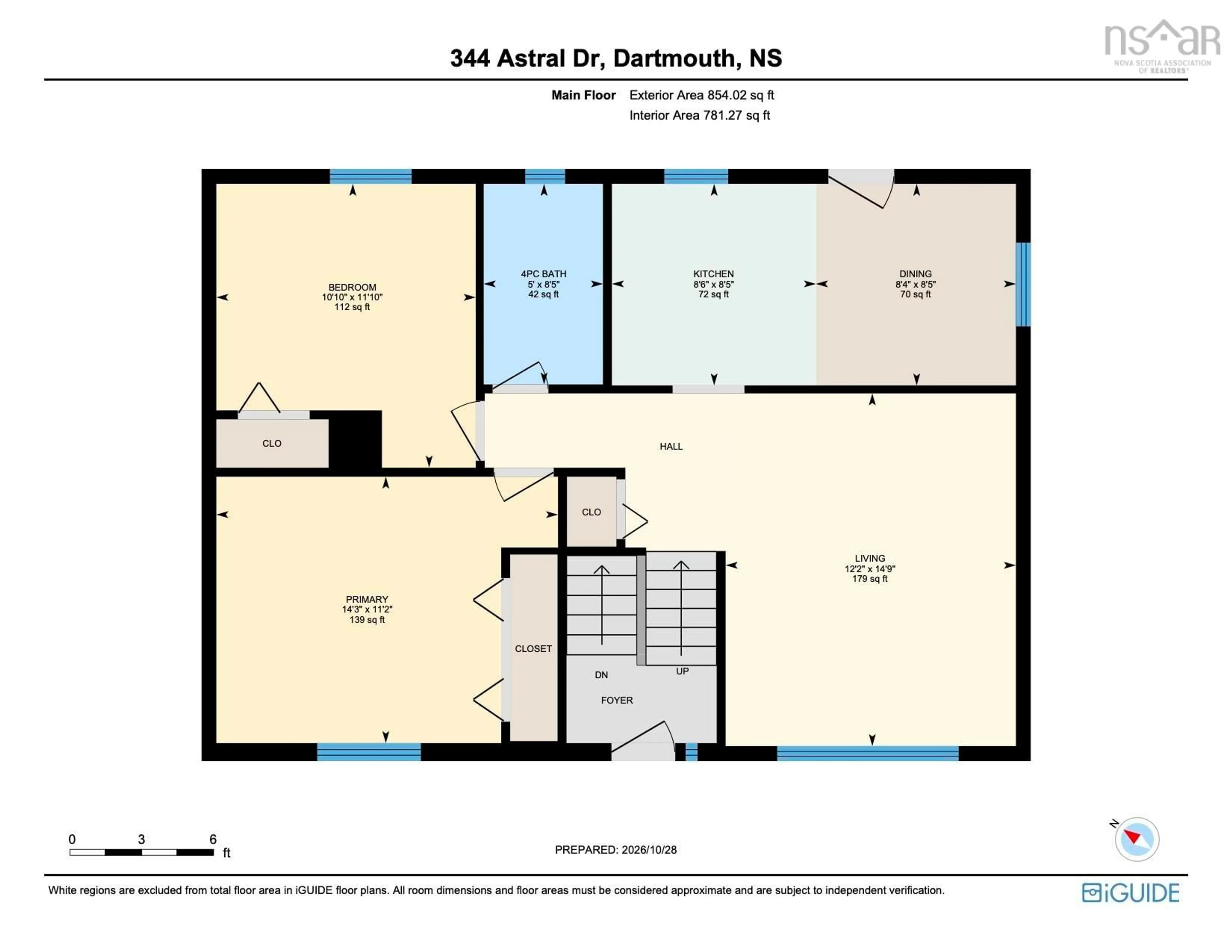Floor plan for 344 Astral Dr, Cole Harbour Nova Scotia B2V 1B8