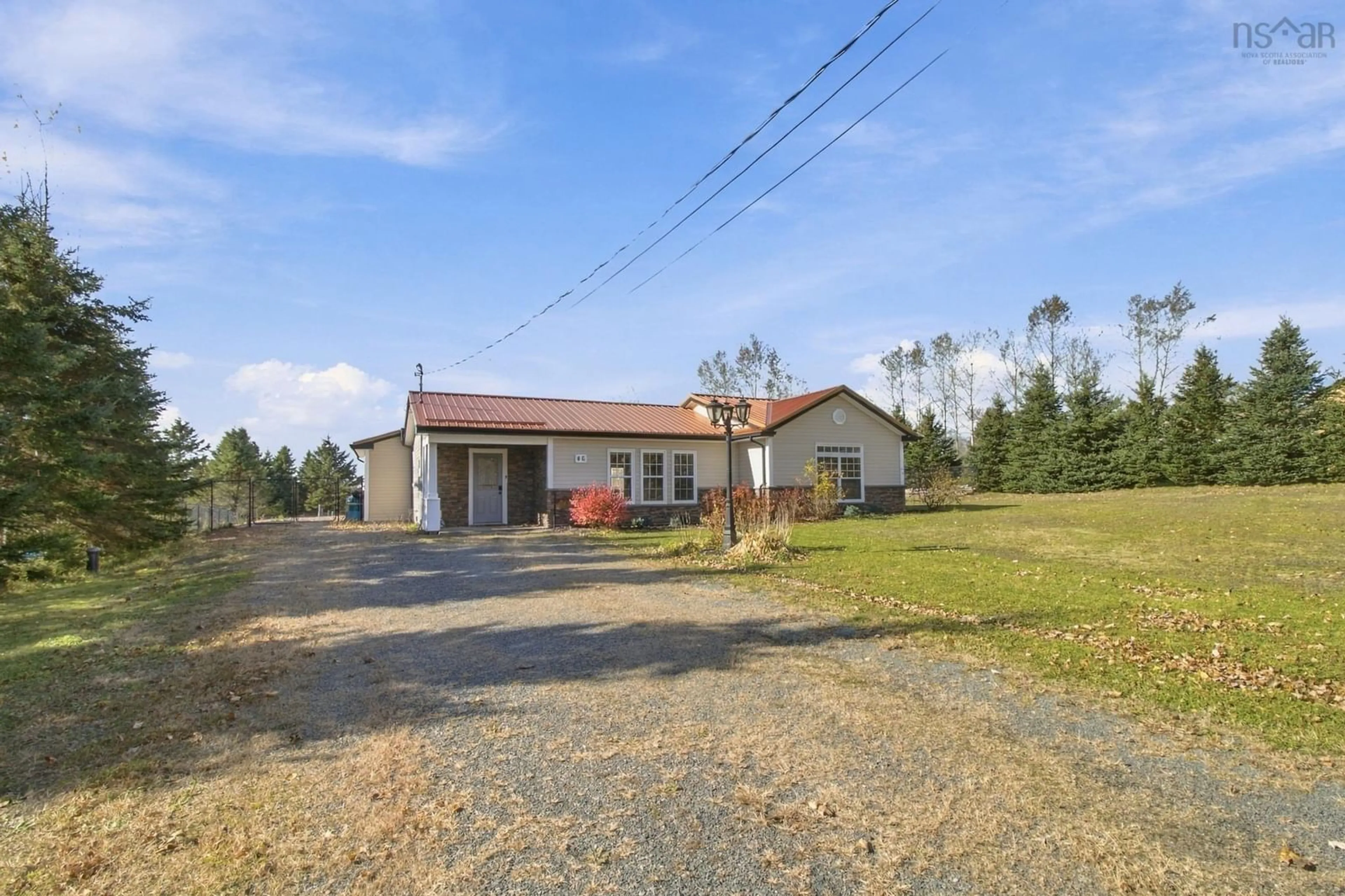 A pic from outside/outdoor area/front of a property/back of a property/a pic from drone, street for 46 Vincent Dr, Onslow Mountain Nova Scotia B6L 6X1