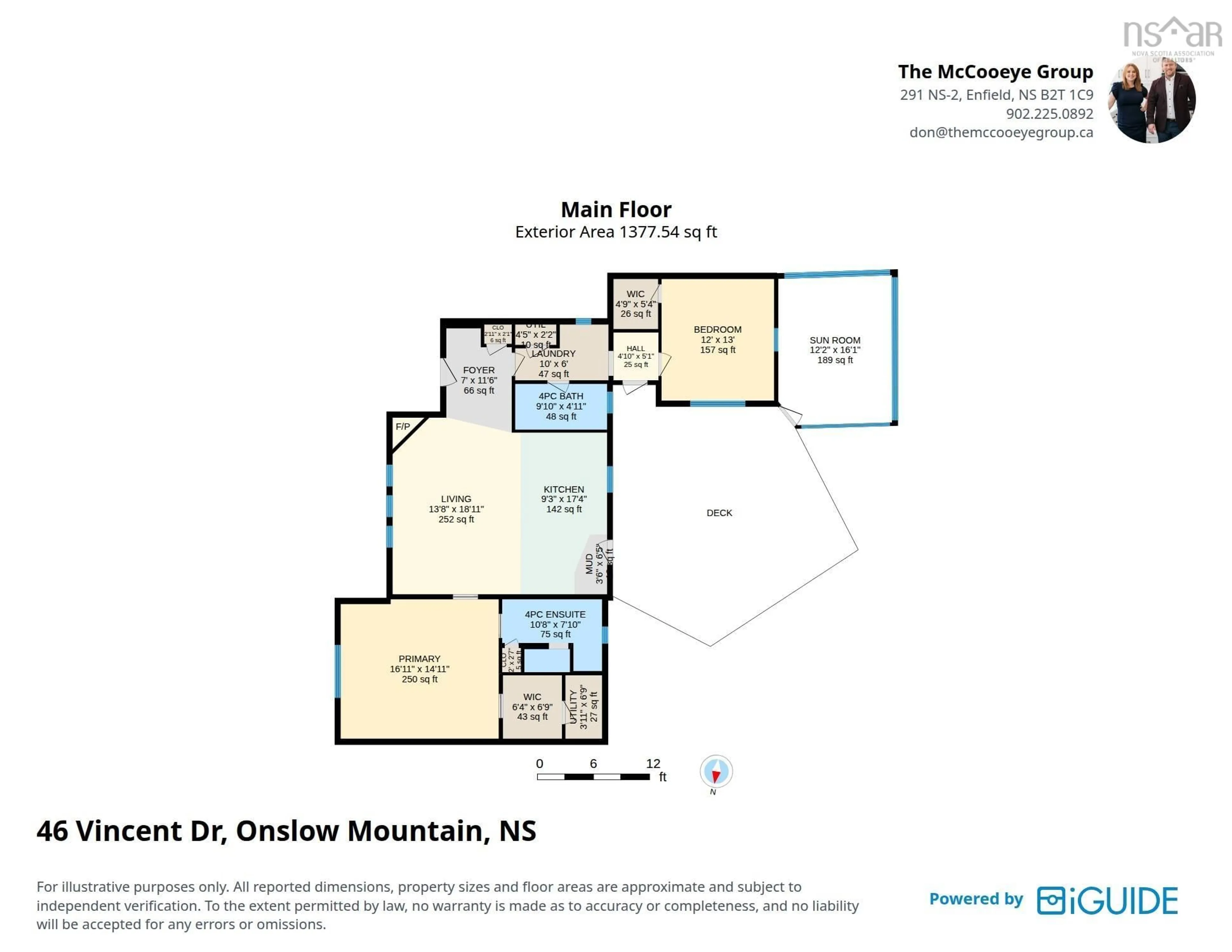 Floor plan for 46 Vincent Dr, Onslow Mountain Nova Scotia B6L 6X1