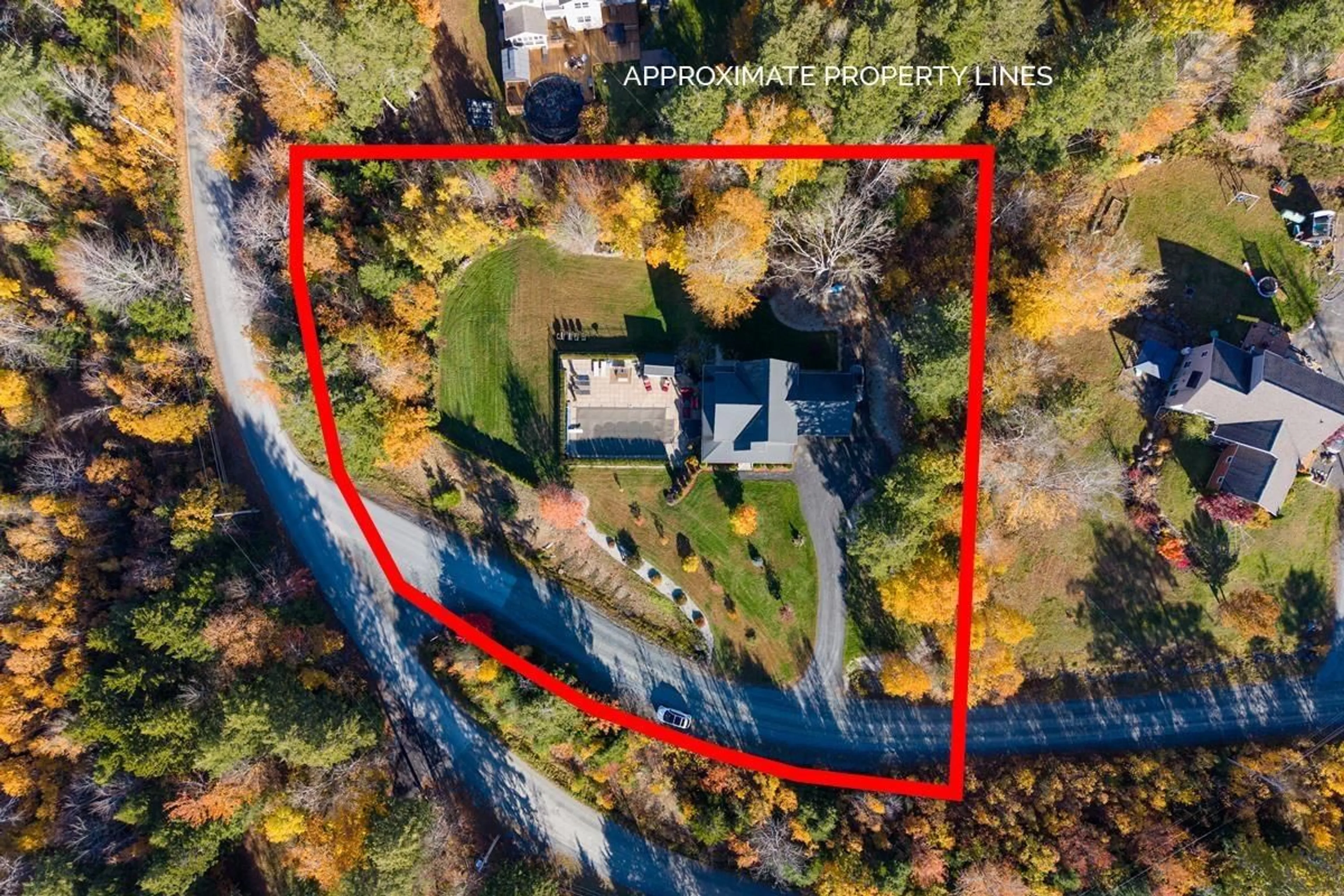 A pic from outside/outdoor area/front of a property/back of a property/a pic from drone, street for 11 Forestridge Dr, Conquerall Mills Nova Scotia B4V 2W3