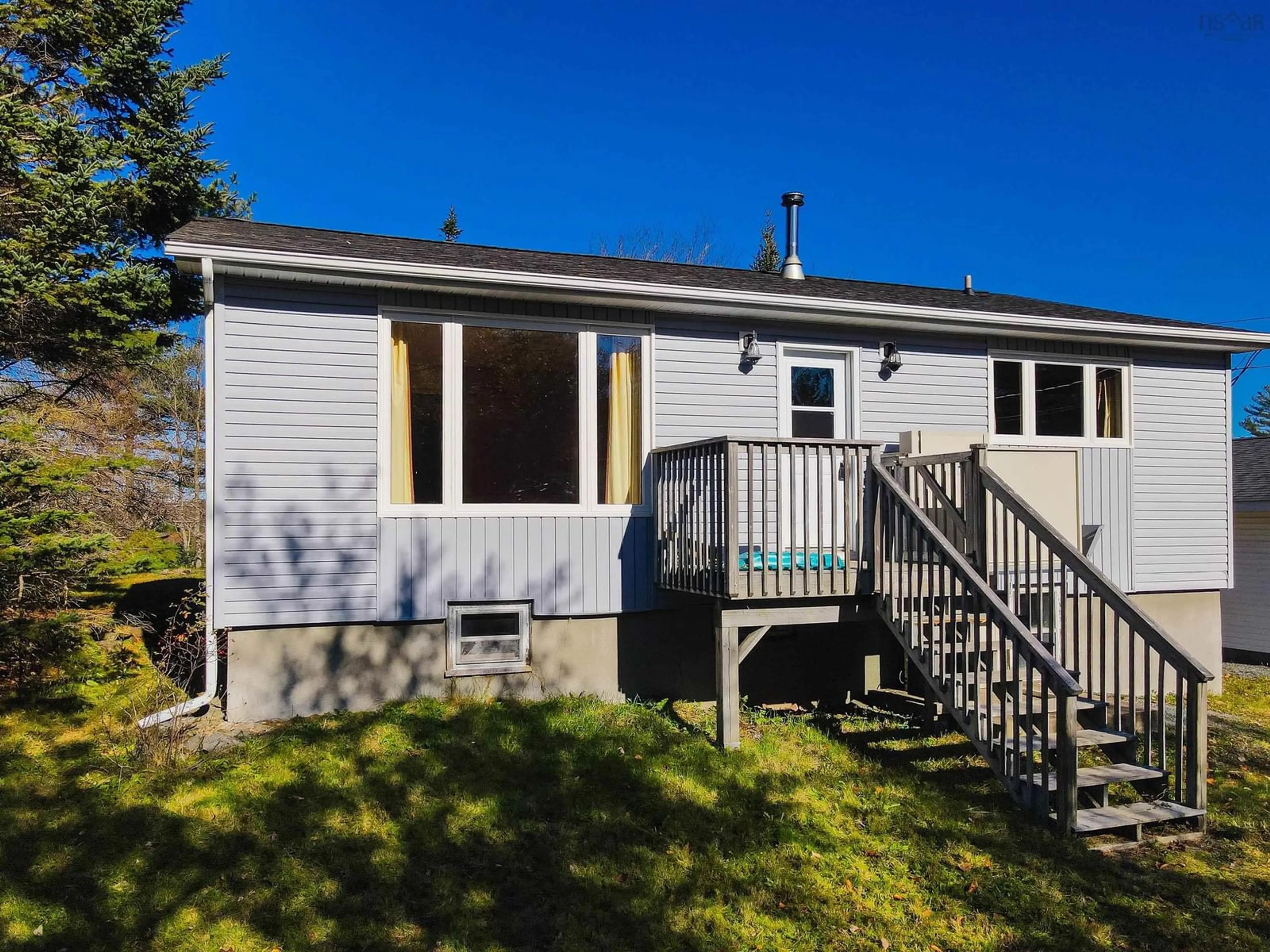 Home with vinyl exterior material, street for 317 Etter Rd, Mount Uniacke Nova Scotia B0N 1Z0