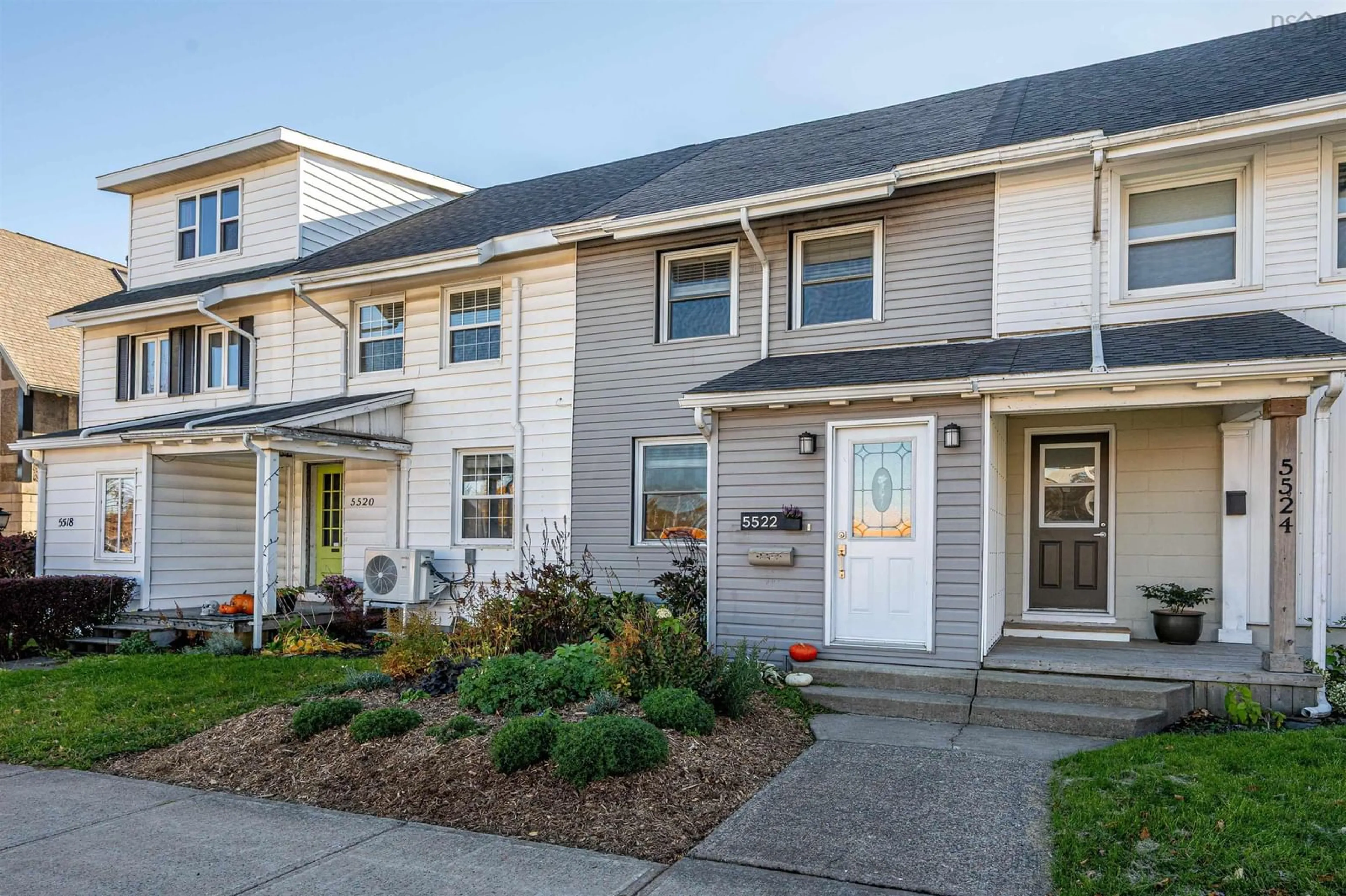 Home with vinyl exterior material, street for 5522 Duffus St, Halifax Nova Scotia B3K 2M4