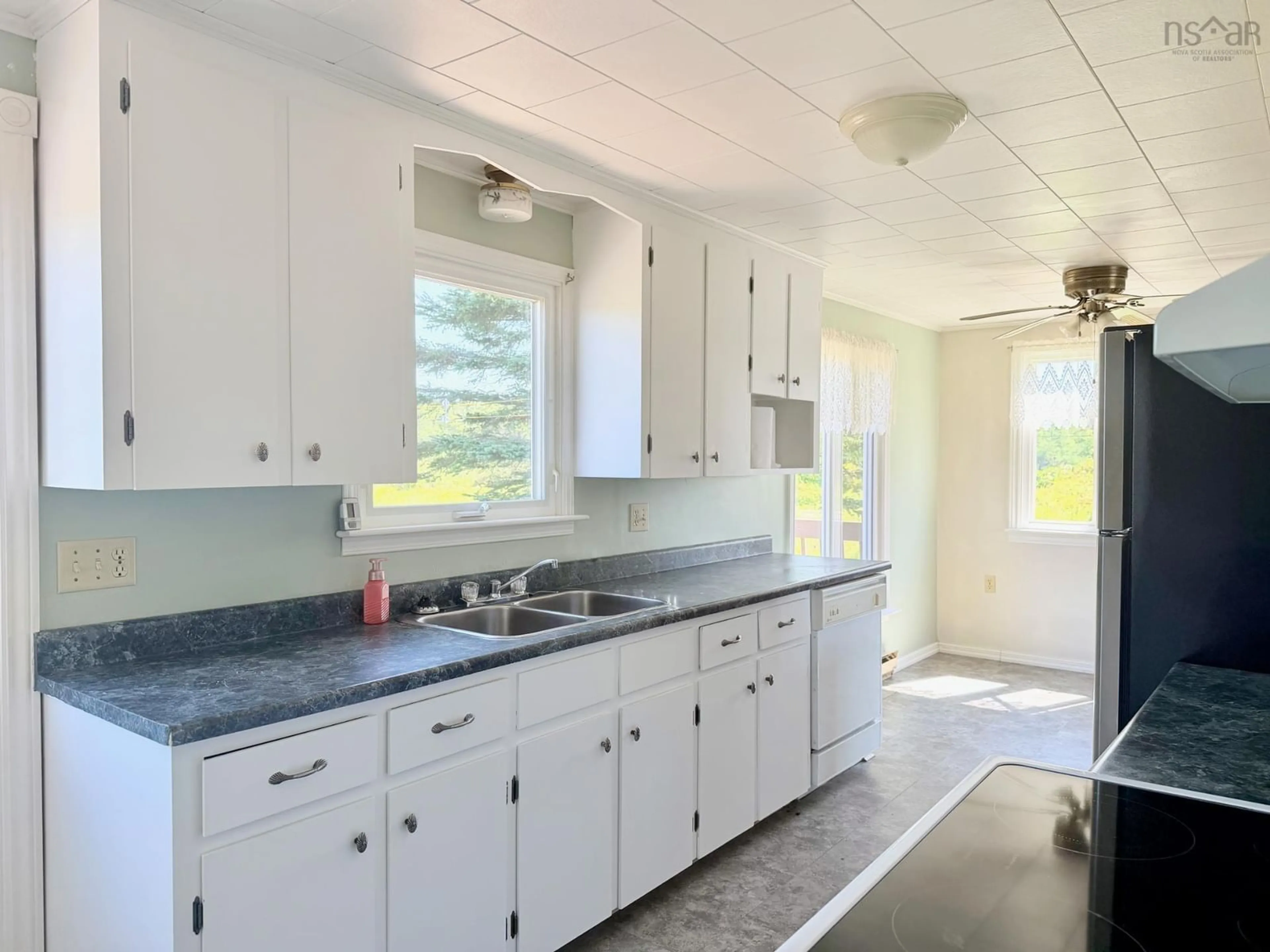 Standard kitchen, ceramic/tile floor for 1798 Highway 3, East Pubnico Nova Scotia B0W 2W0
