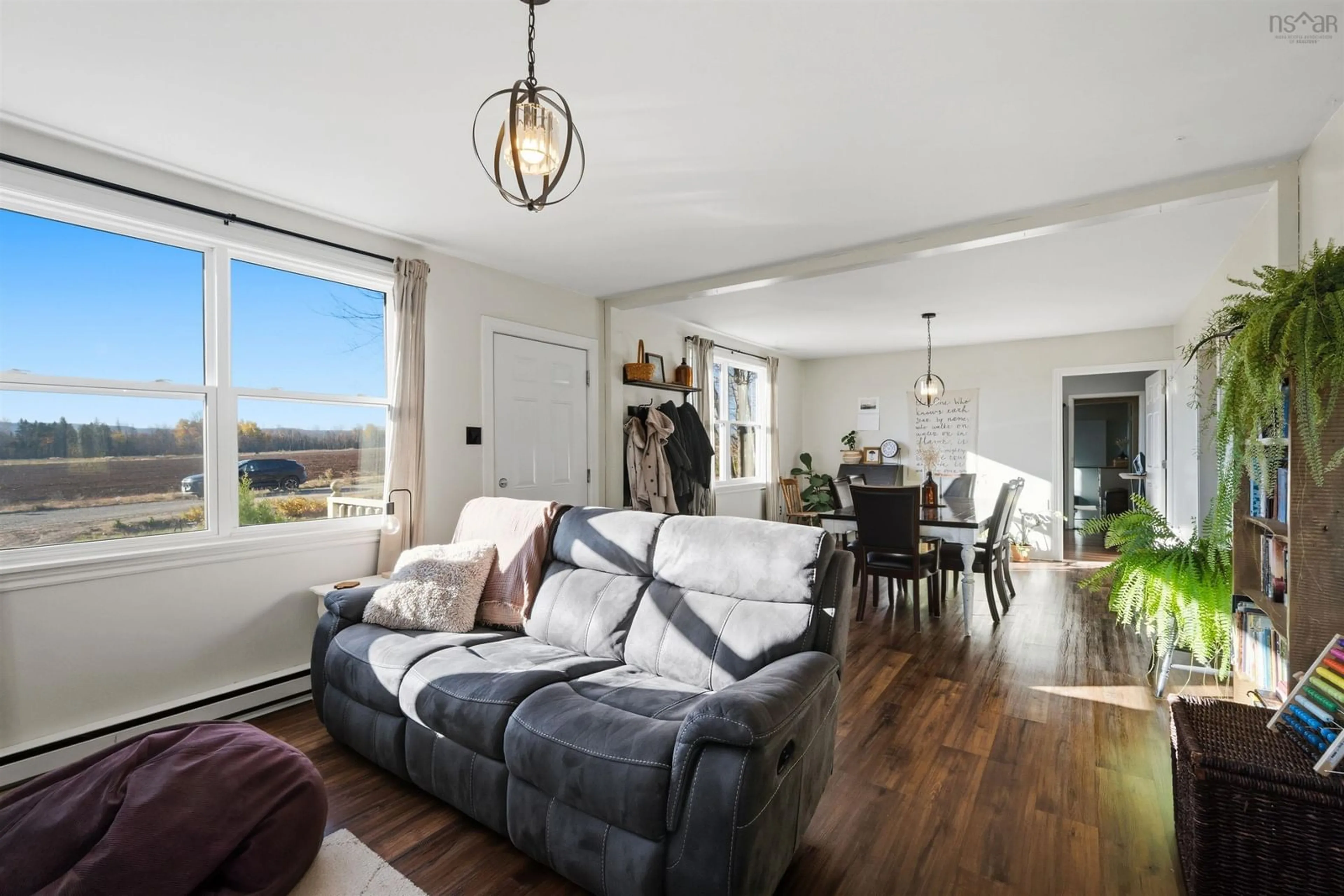 Living room with furniture, unknown for 89 Ratchford Rd, Waterville Nova Scotia B0P 1V0