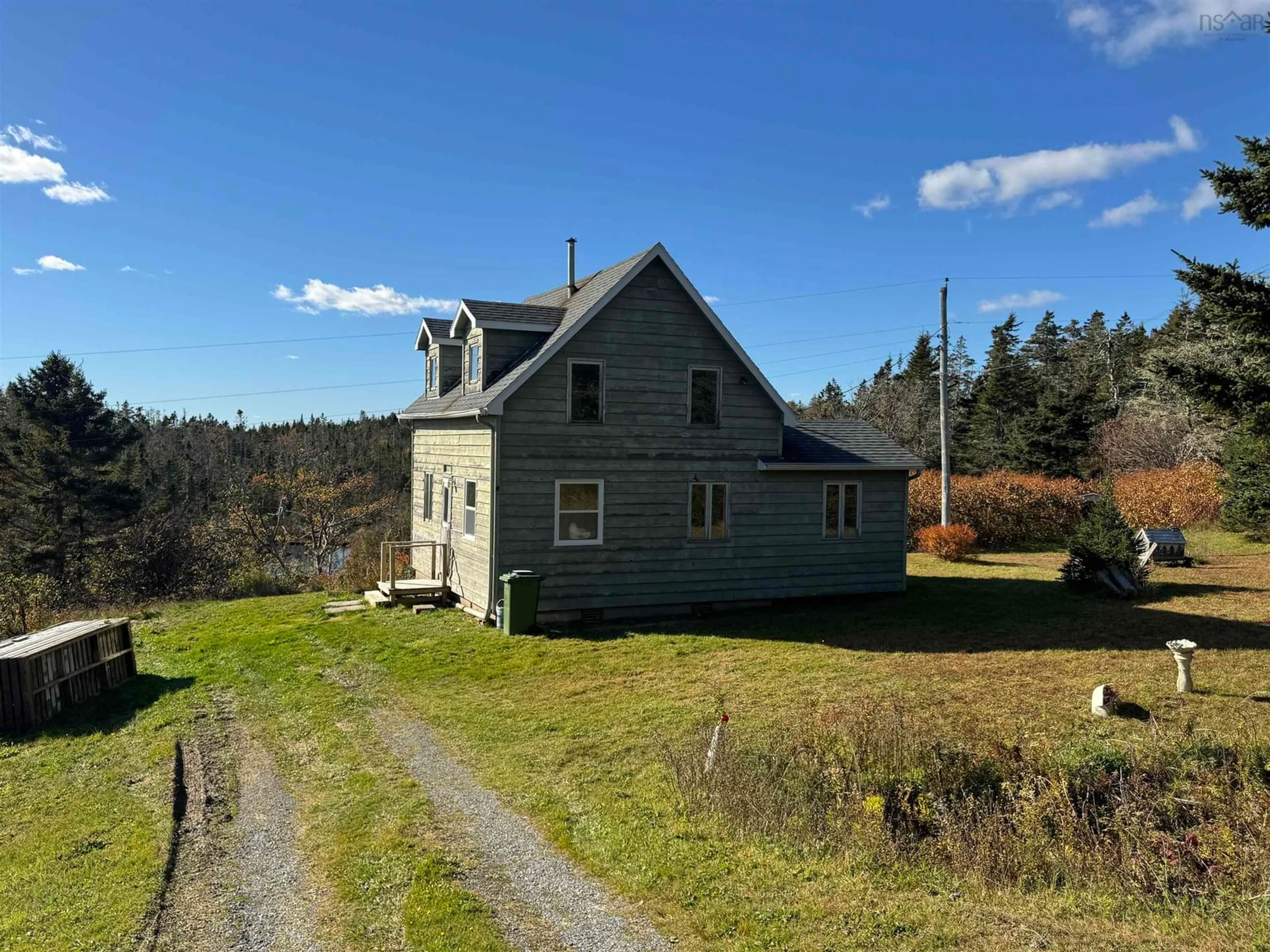 A pic from outside/outdoor area/front of a property/back of a property/a pic from drone, unknown for 62 Monks Rd, East Ship Harbour Nova Scotia B0J 3H0