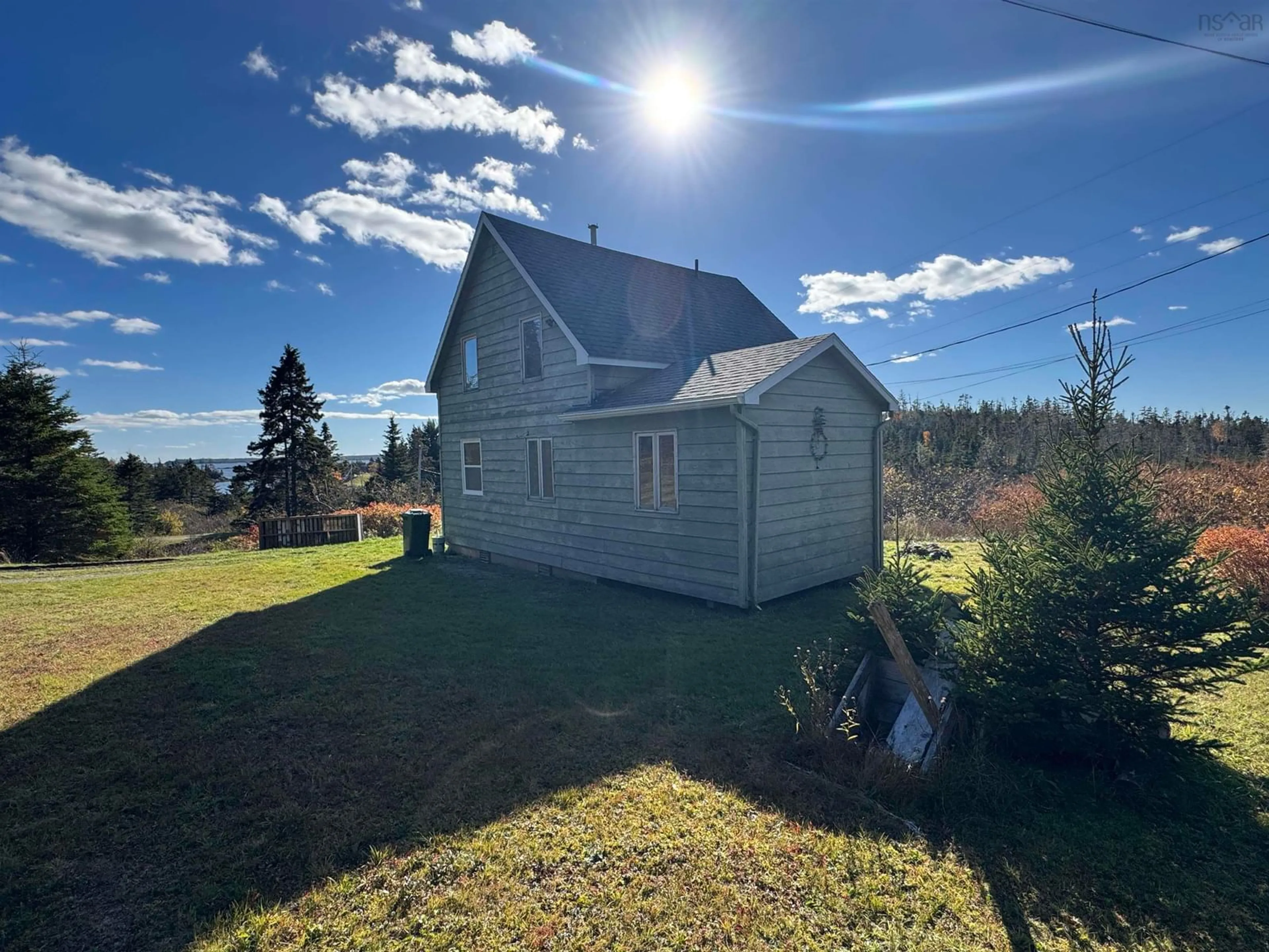 A pic from outside/outdoor area/front of a property/back of a property/a pic from drone, unknown for 62 Monks Rd, East Ship Harbour Nova Scotia B0J 3H0