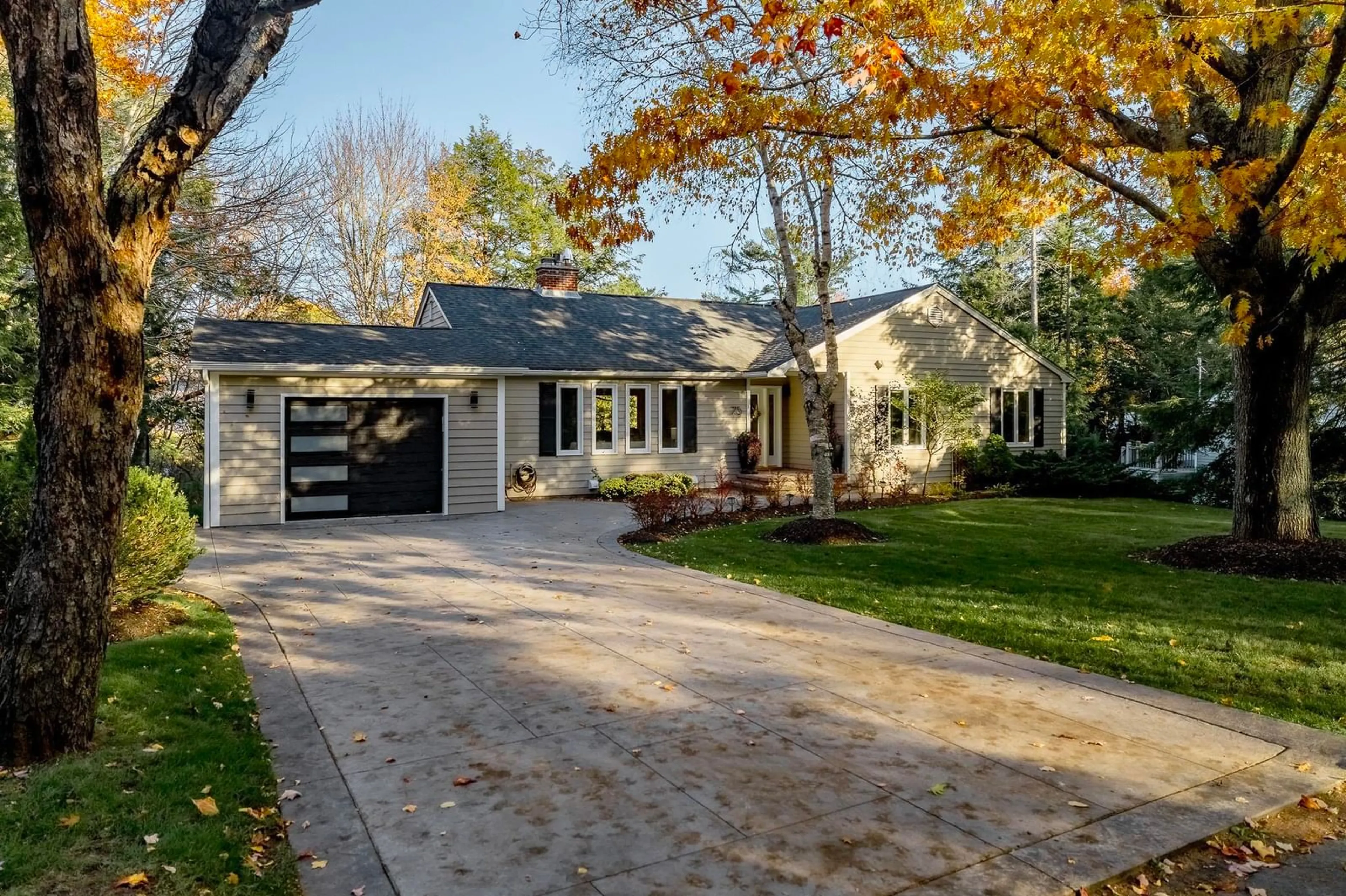 Home with brick exterior material, street for 75 Lake Dr, Bedford Nova Scotia B4A 1J1