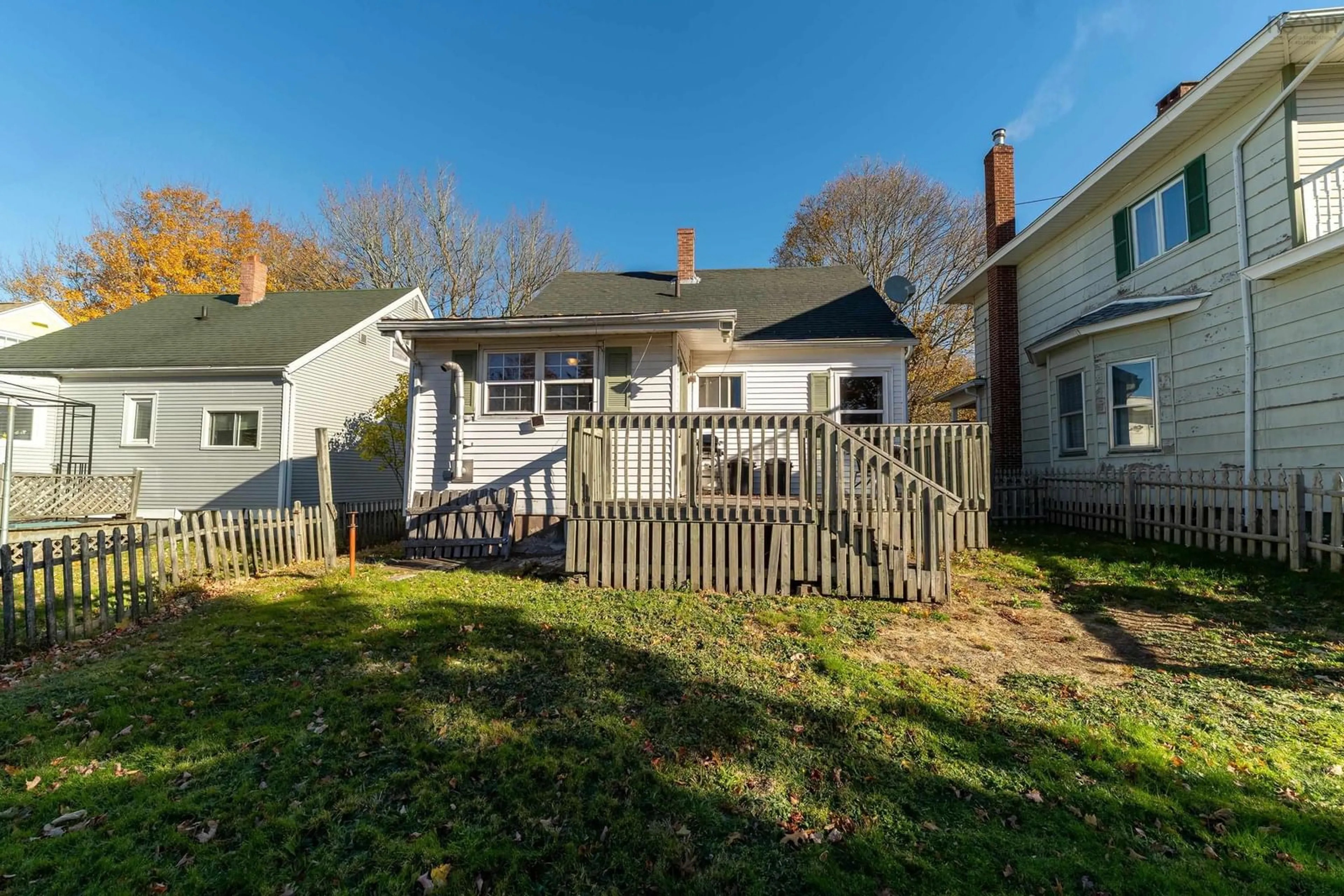 A pic from outside/outdoor area/front of a property/back of a property/a pic from drone, street for 12 Haliburton St, Amherst Nova Scotia B4H 2N7