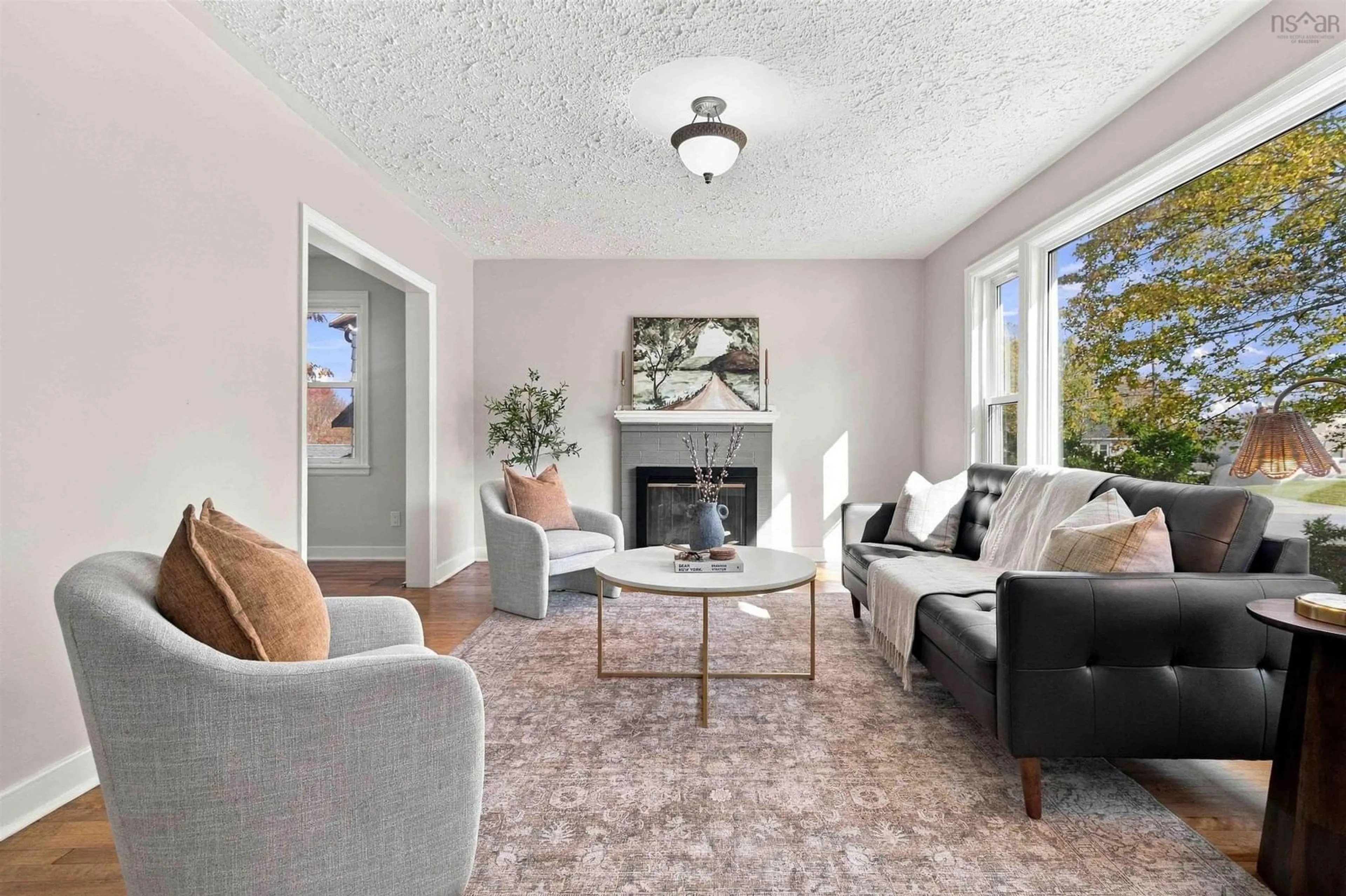 Living room with furniture, unknown for 4 Arvida Avenue Ave, Halifax Nova Scotia B3R 1K6