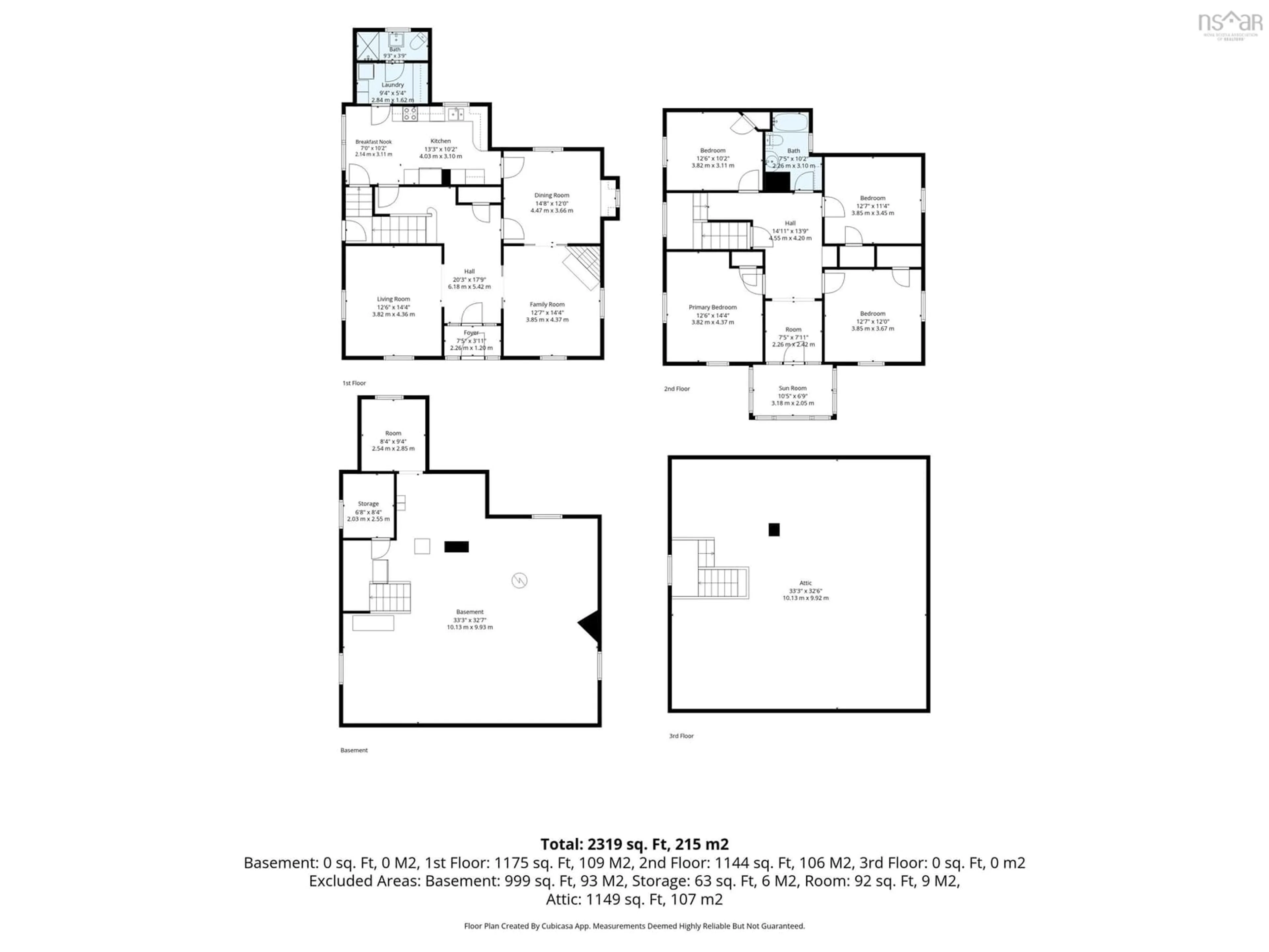 Floor plan for 6 Mcgee St, Springhill Nova Scotia B0M 1X0