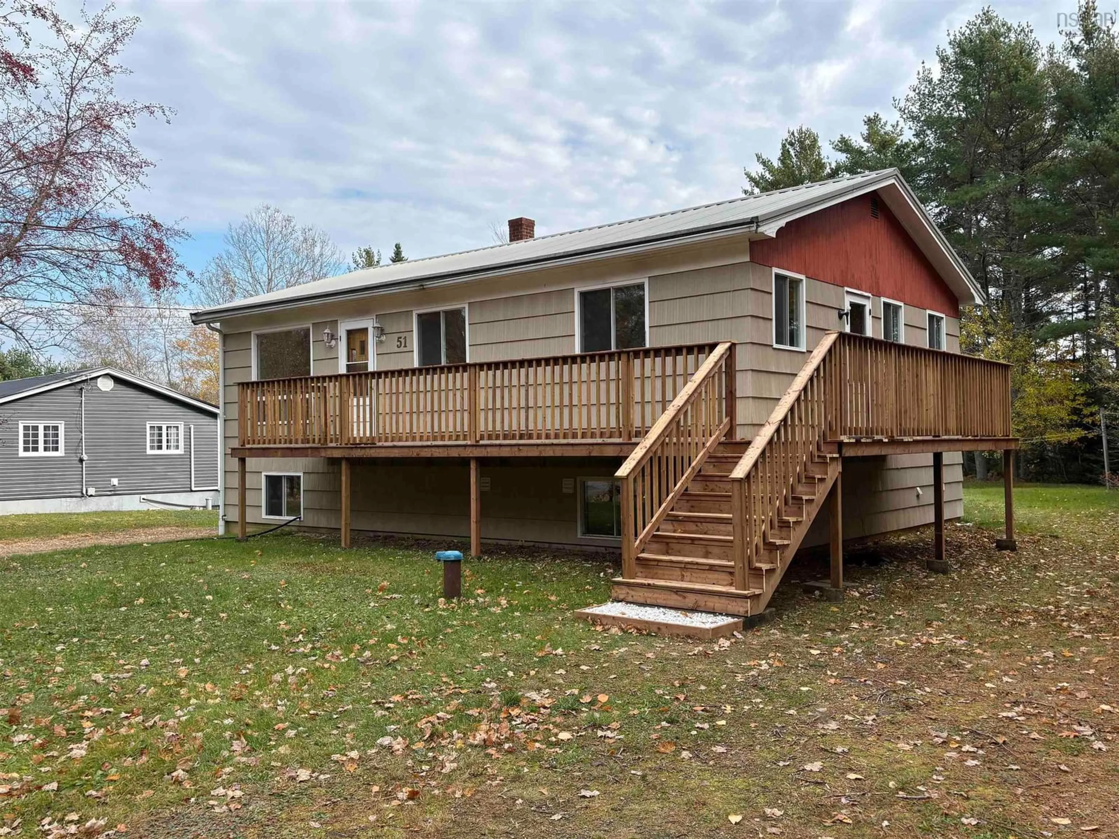 Home with vinyl exterior material, unknown for 51 Northwind Rd, Pleasantville Nova Scotia B0R 1G0