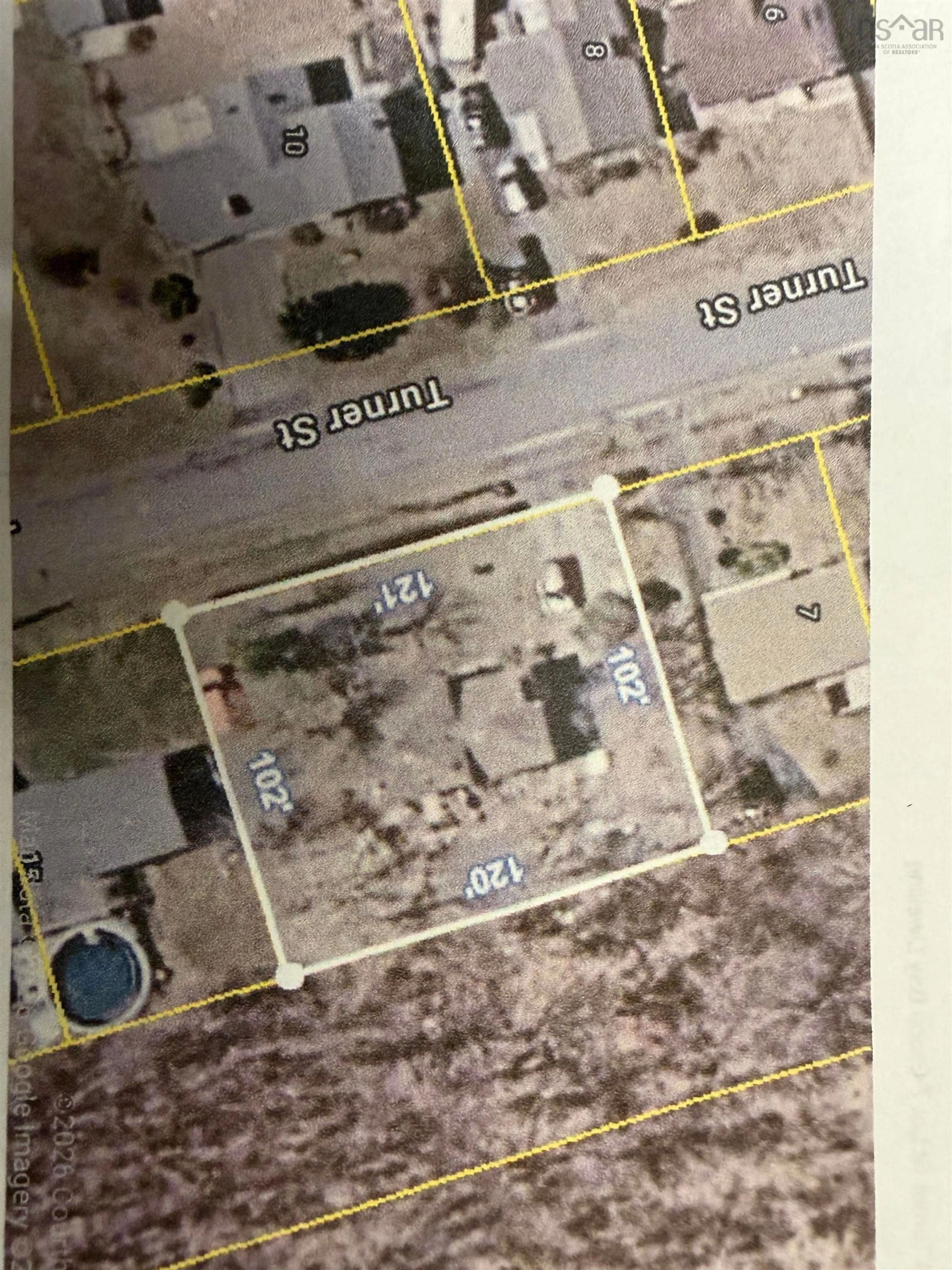 A pic from outside/outdoor area/front of a property/back of a property/a pic from drone, street for 9 Turner St, Glace Bay Nova Scotia B1A 5W5