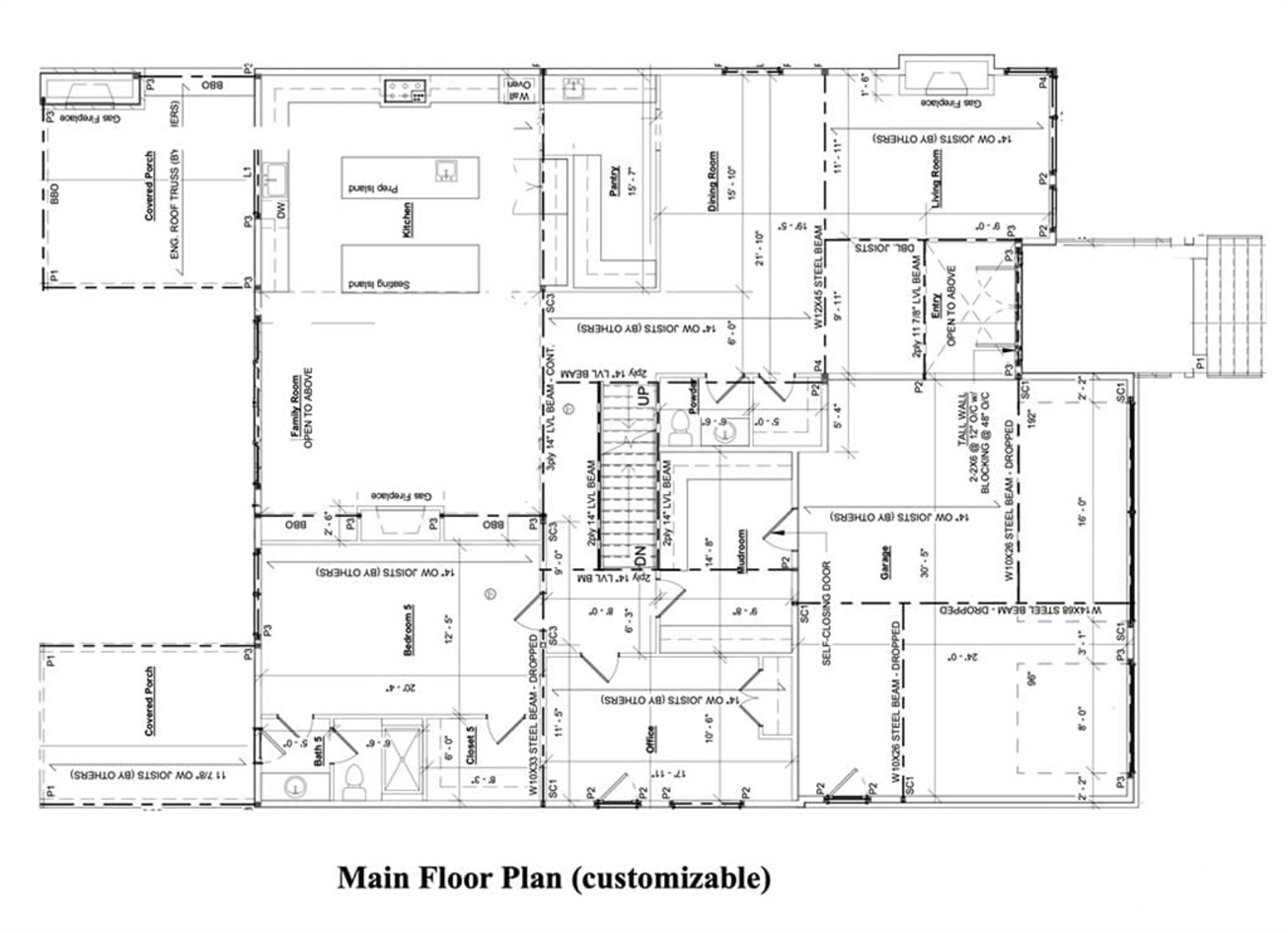 Floor plan for 416 BILLINGS Ave, Ottawa Ontario K1H 5L6