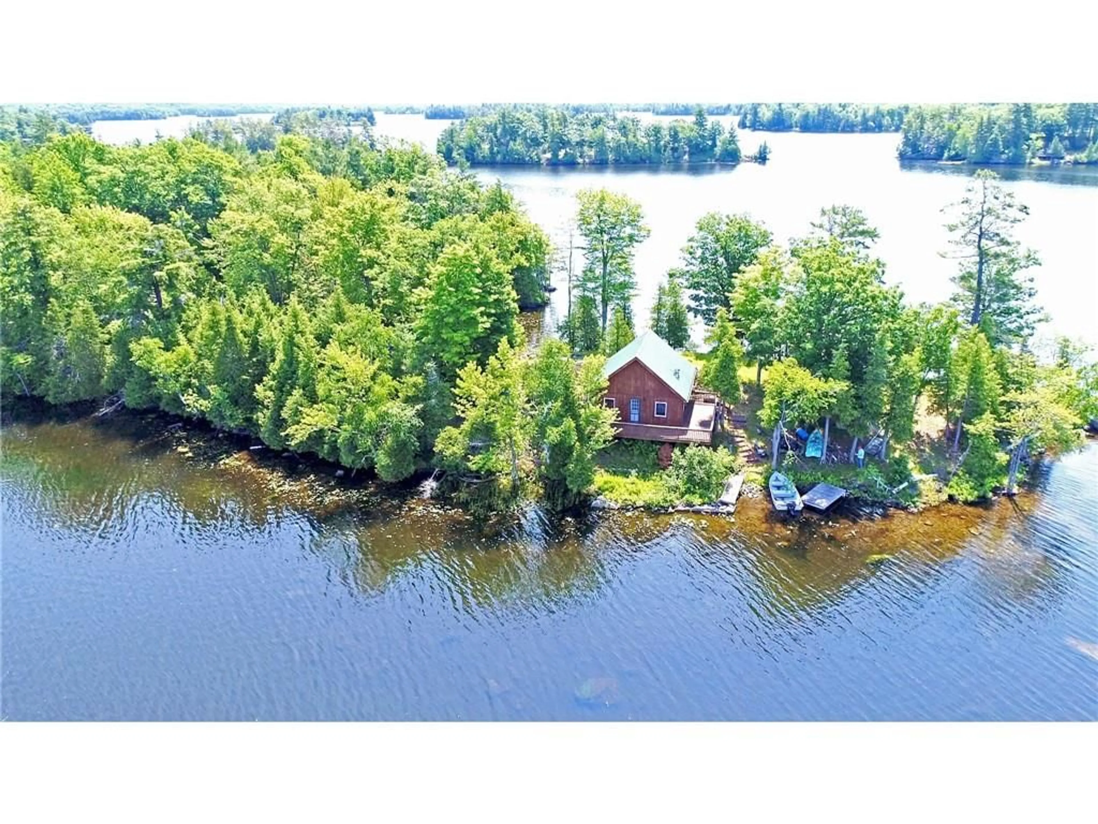 A pic from exterior of the house or condo, cottage for 561 GRACEYS Island, Sharbot Lake Ontario K0H 2P0