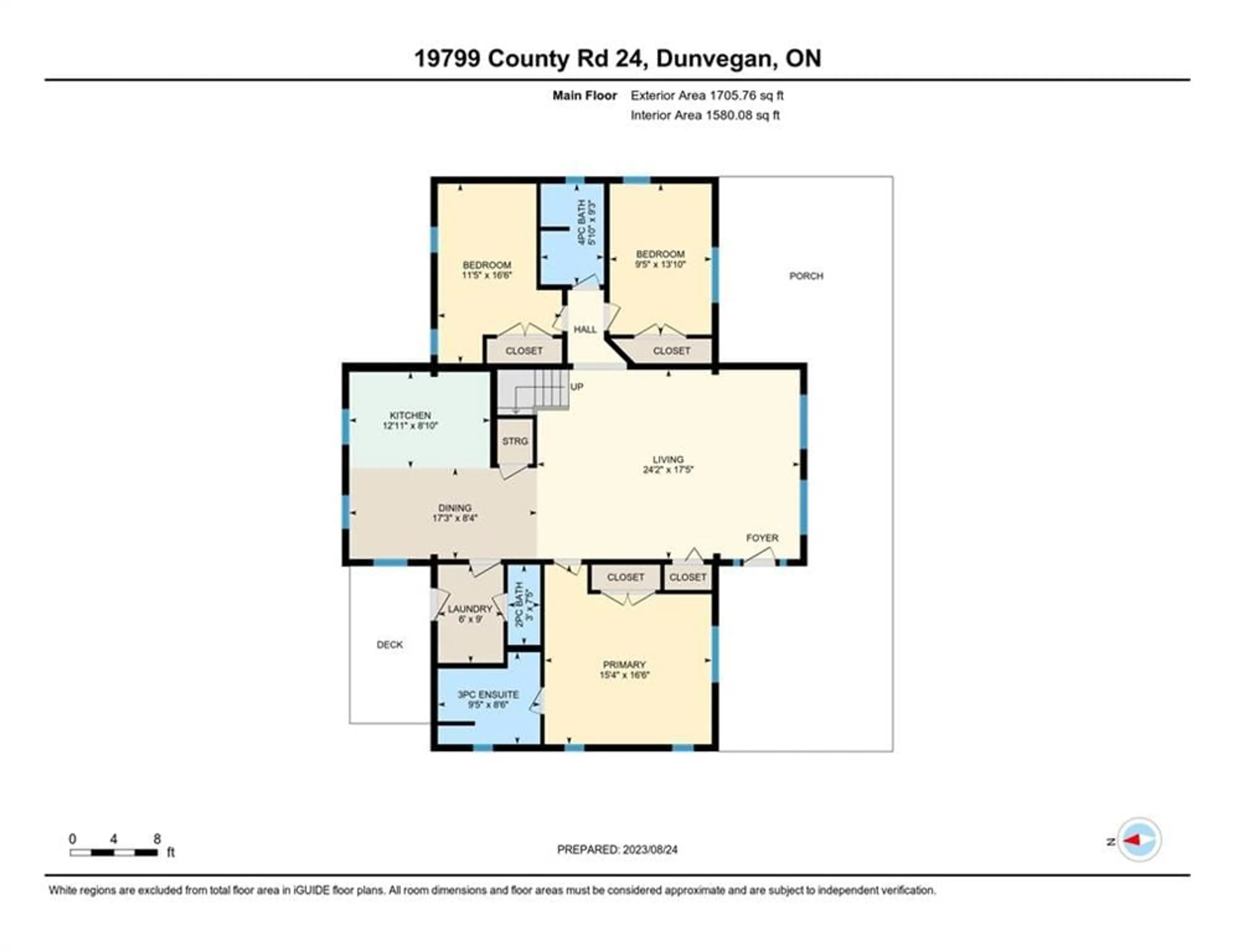 Floor plan for 19799 COUNTY 24 Rd, Dunvegan Ontario K0C 1J0