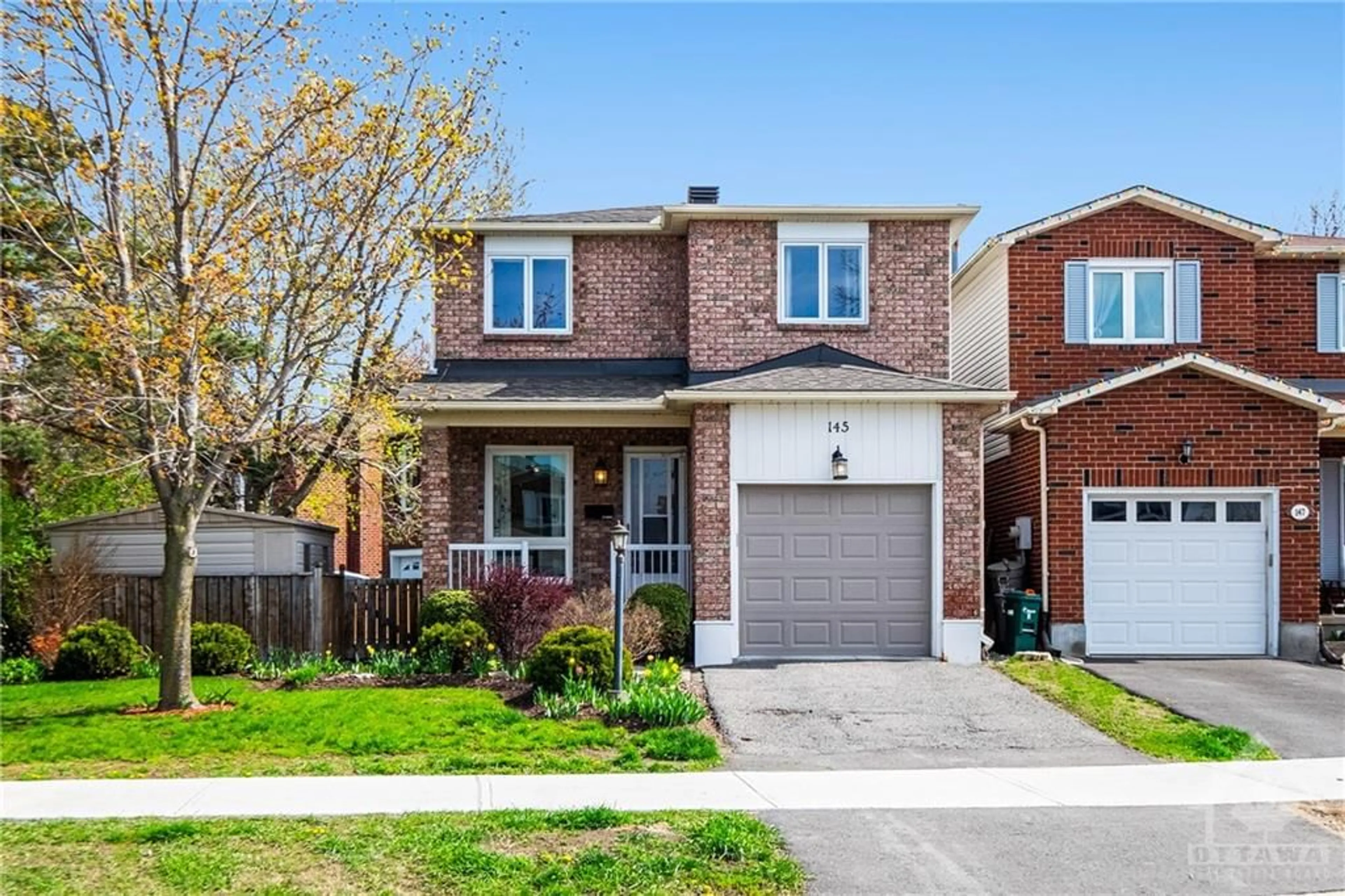 Home with brick exterior material for 145 MCCURDY Dr, Kanata Ontario K2L 2Z7