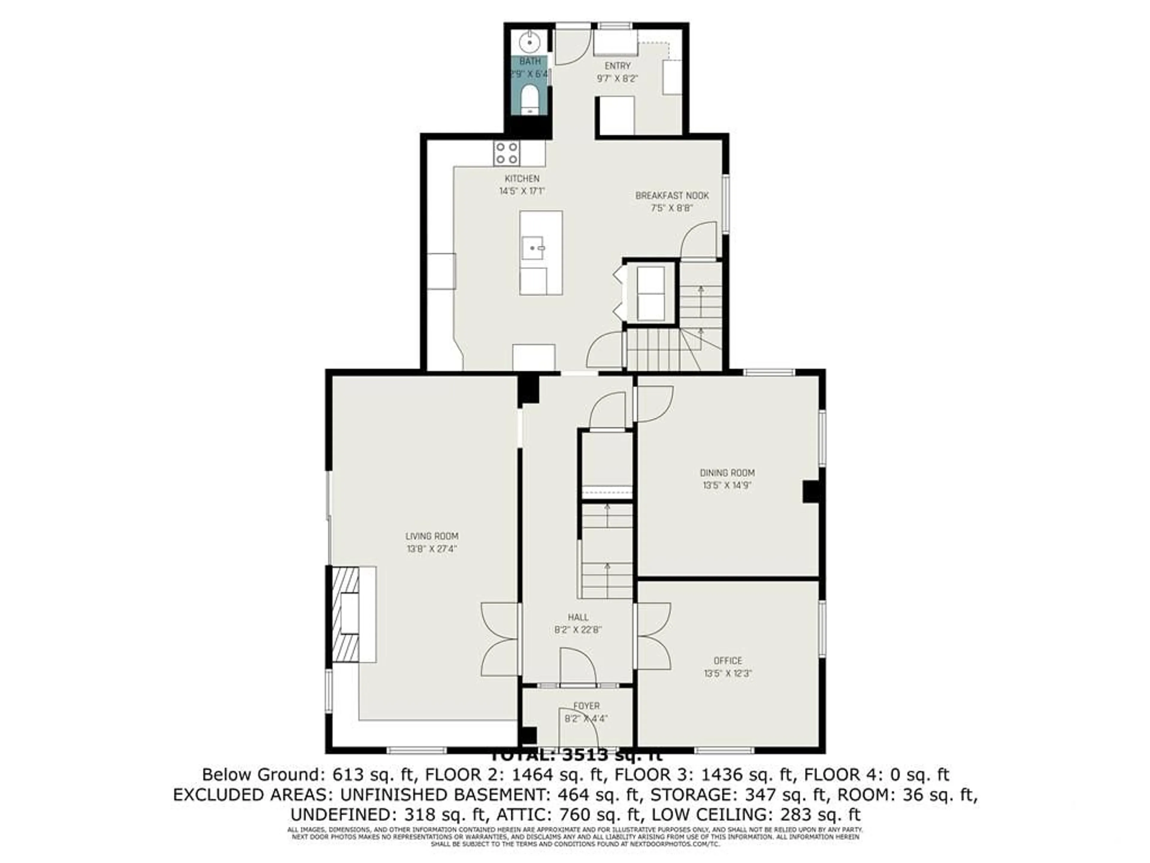 Floor plan for 418 SYDNEY St, Cornwall Ontario K6H 3H7