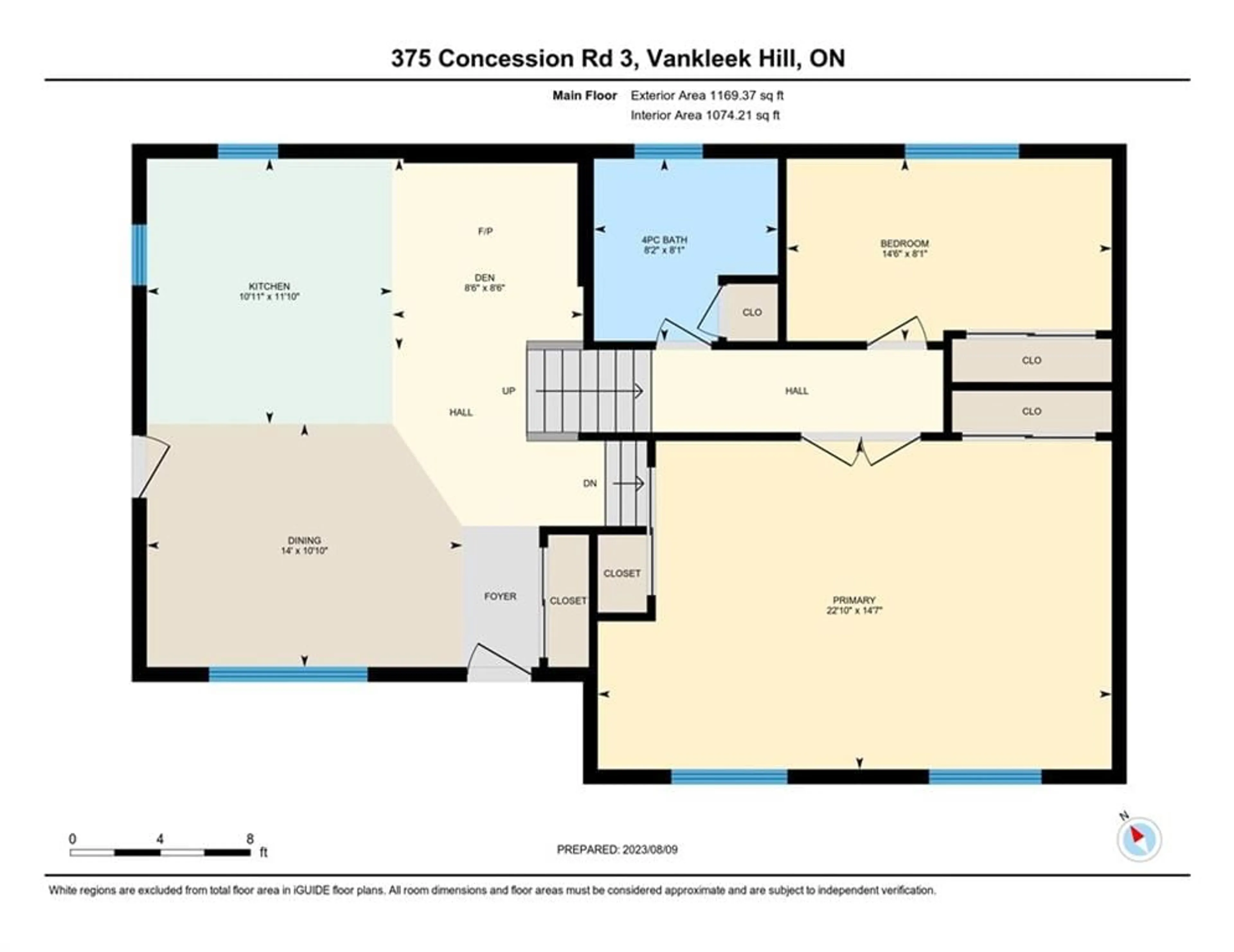 Floor plan for 375 CONCESSION 3 Rd, Vankleek Hill Ontario K0B 1R0