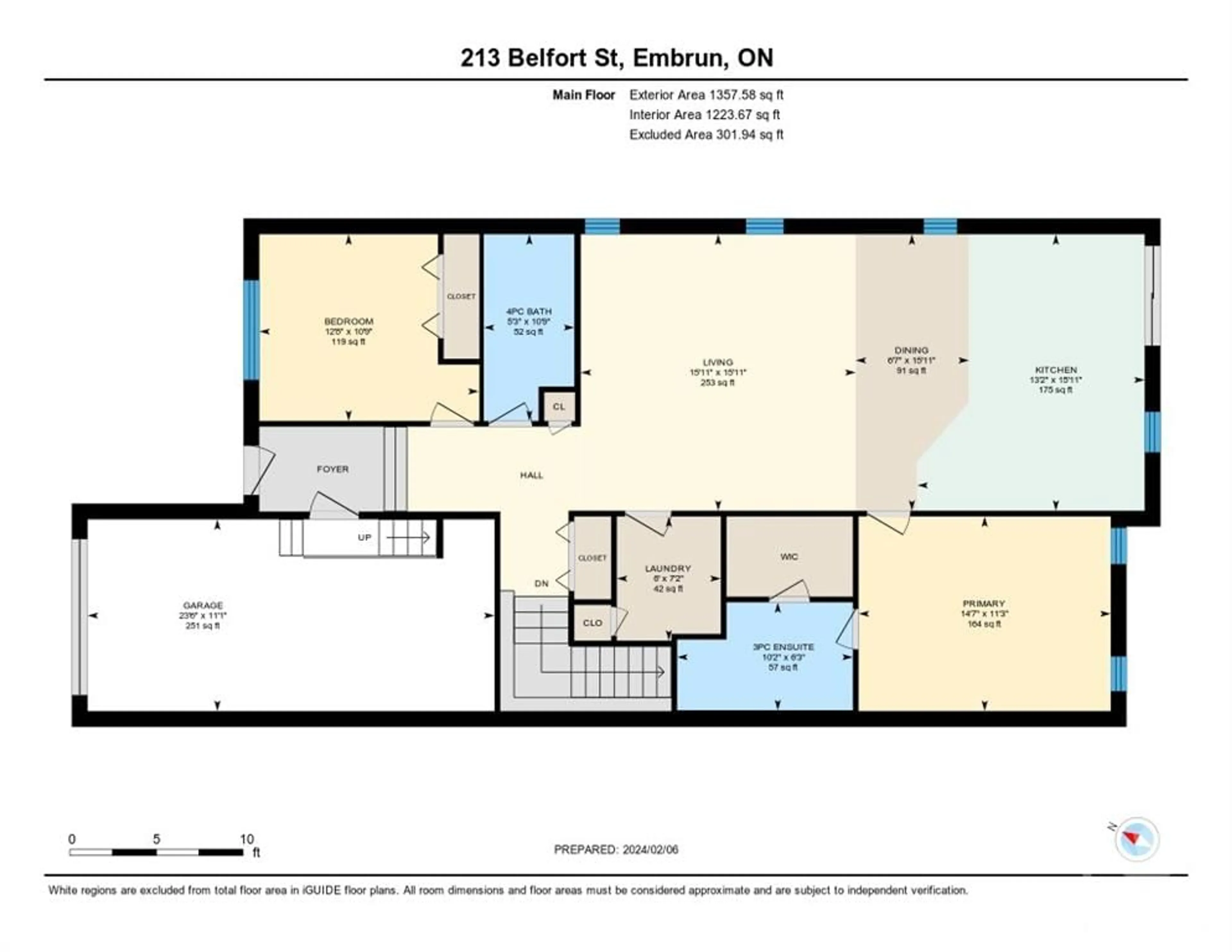 Floor plan for 213 BELFORT St, Embrun Ontario K0A 1W0