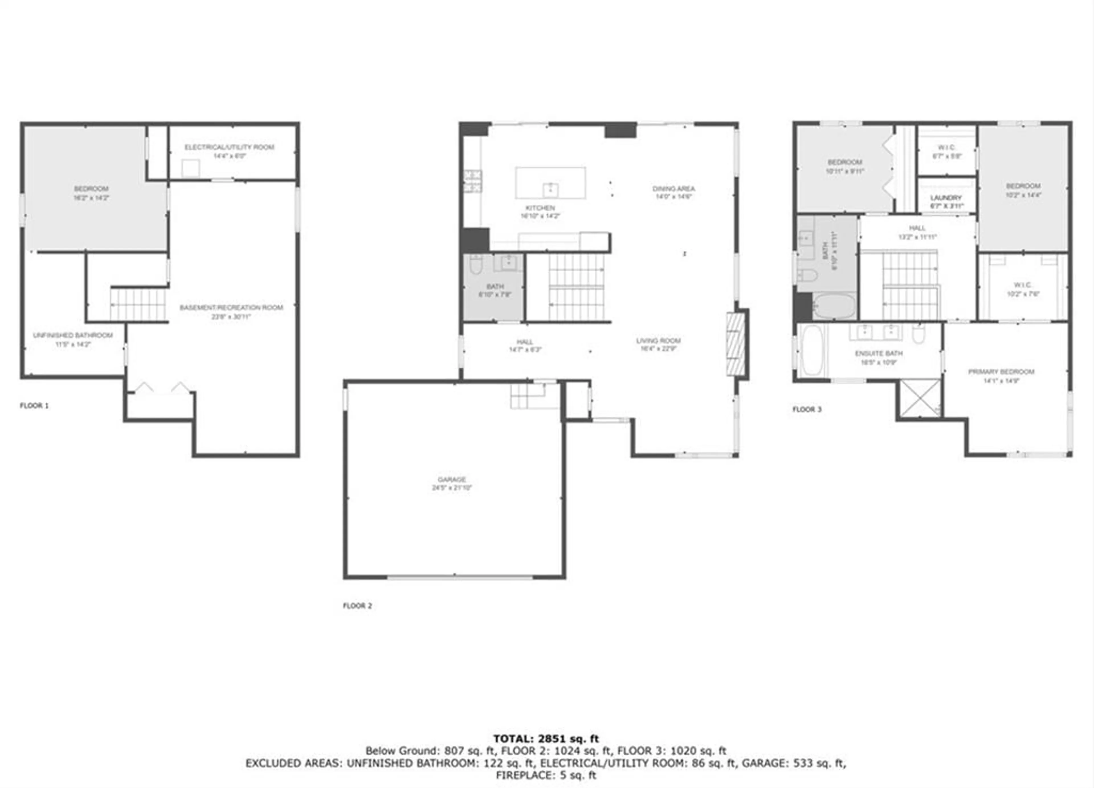 Floor plan for 1623 OXBRIDGE Dr, Cornwall Ontario K6J 5V3
