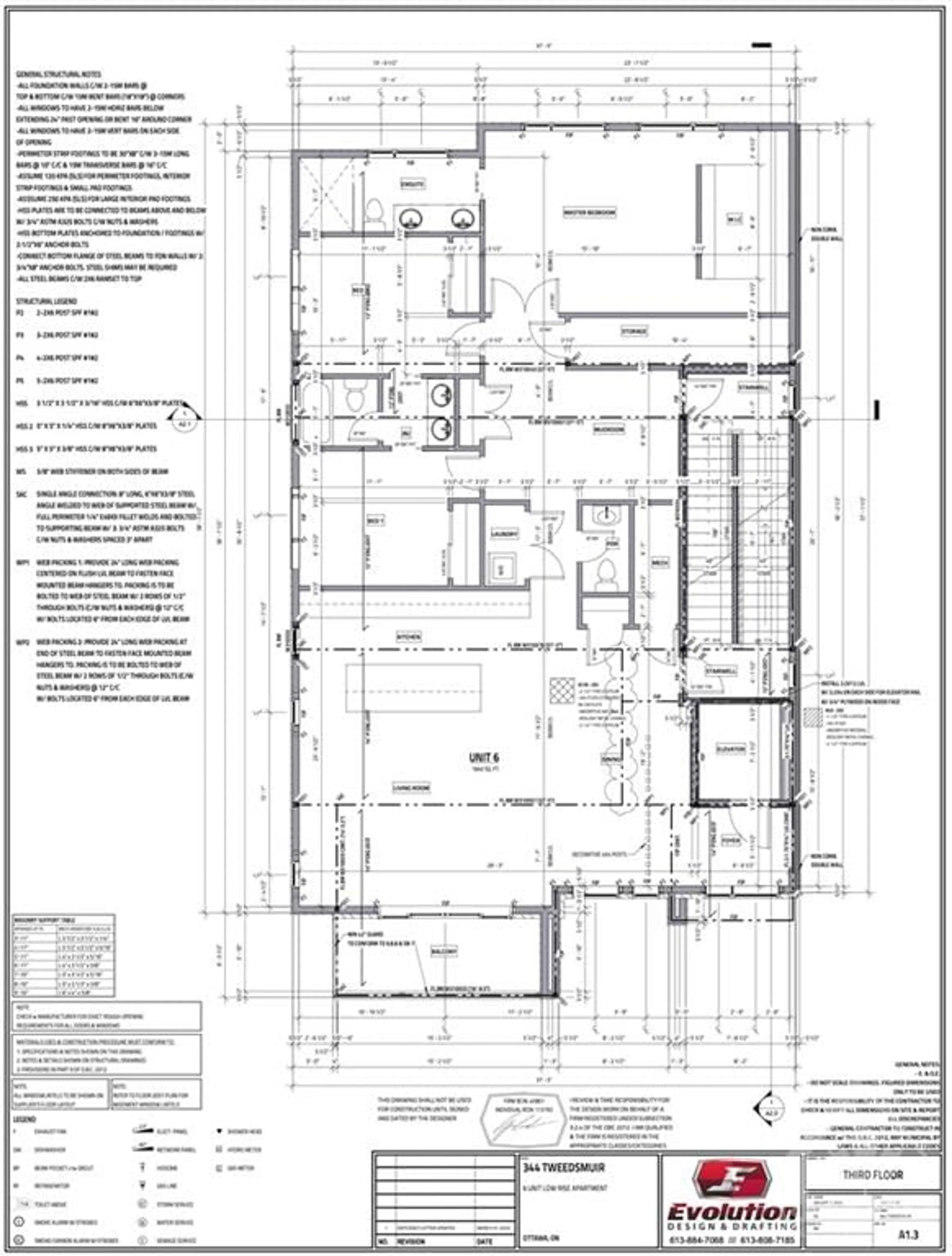 Floor plan for 344 TWEEDSMUIR Ave, Ottawa Ontario K1Z 5N4