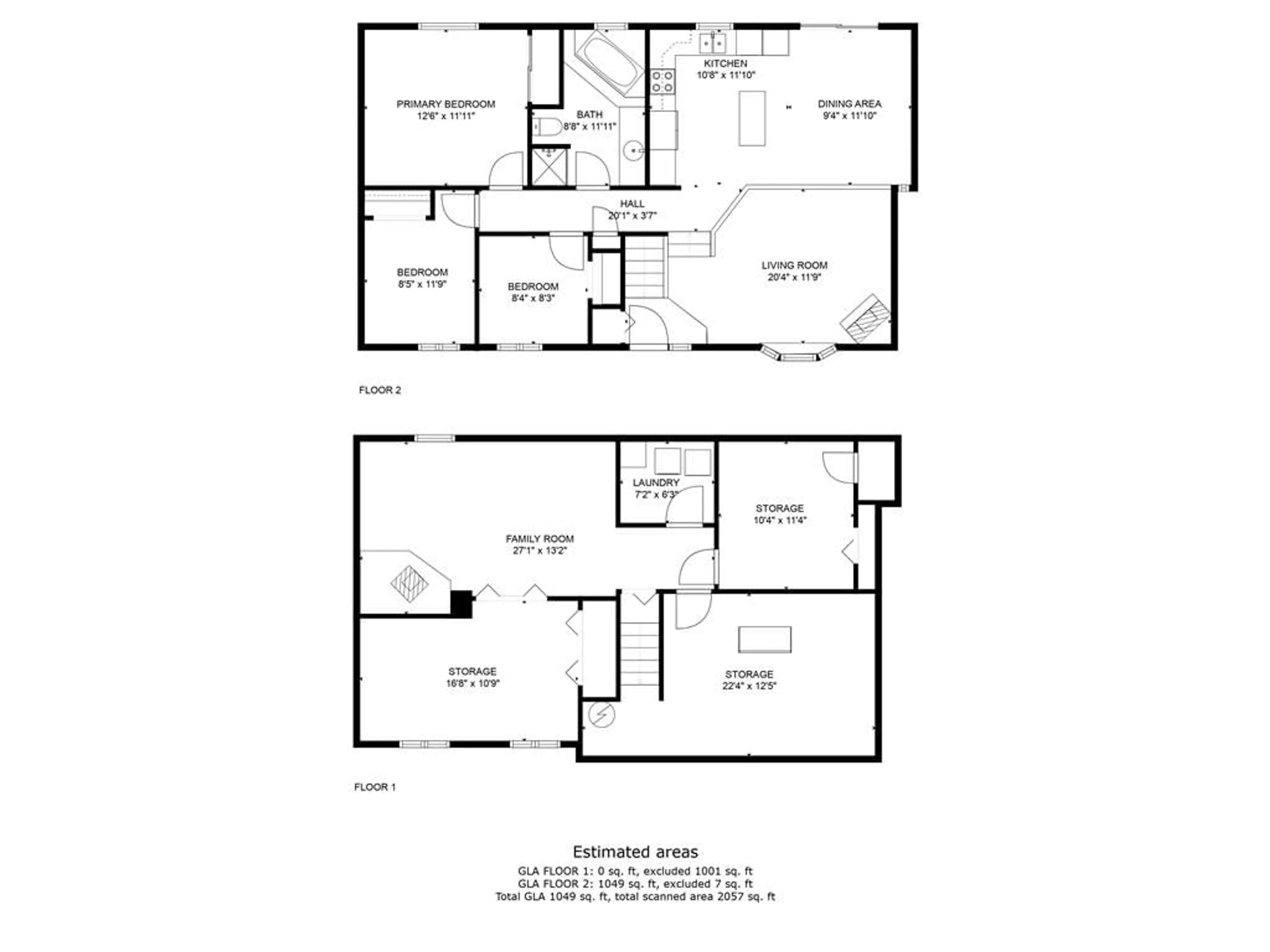 Floor plan for 3725 PATTEE Rd, Hawkesbury Ontario K6A 0G5