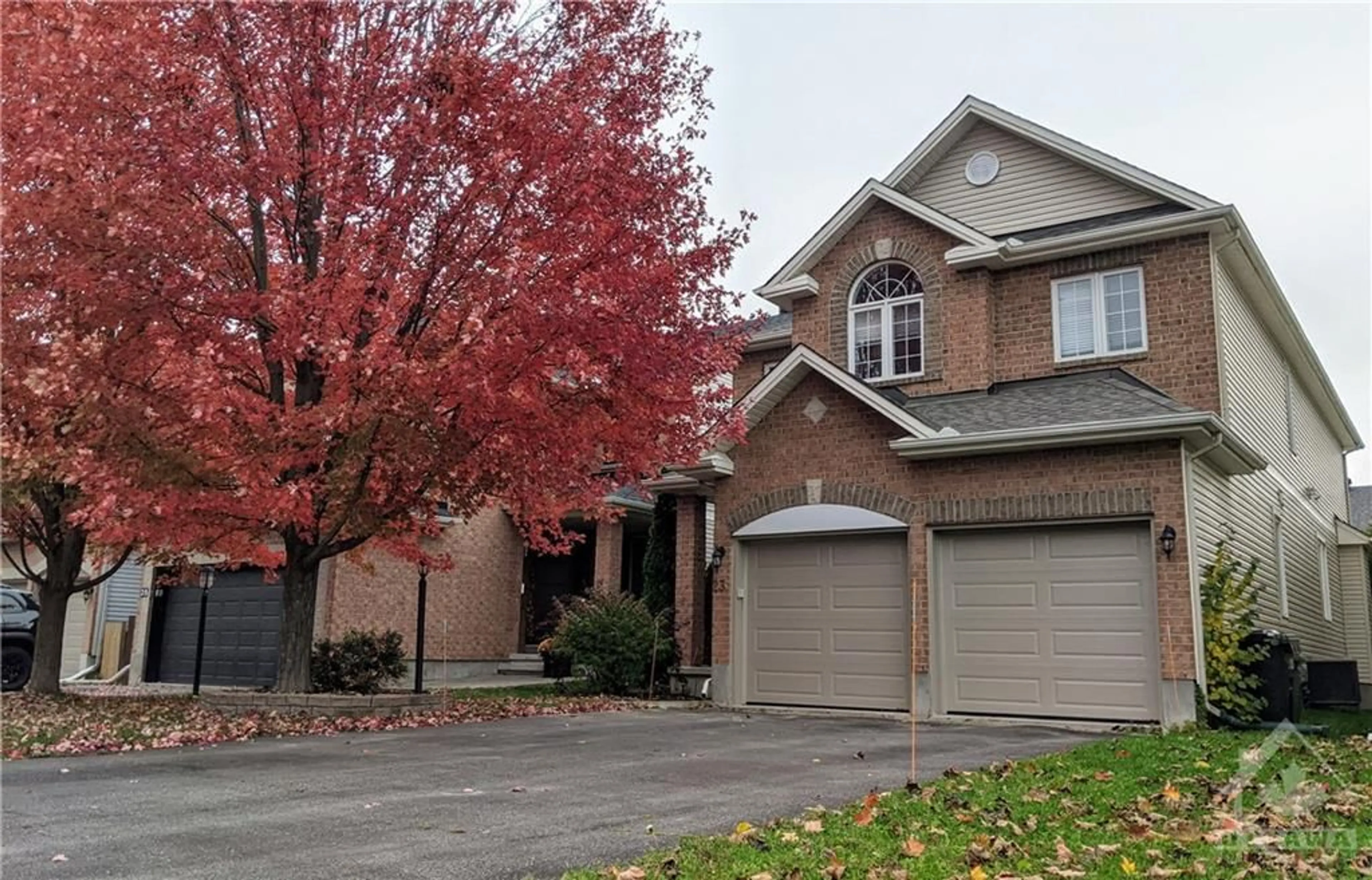 Home with brick exterior material for 23 Friendly Cres, Stittsville Ontario K2S 2E9