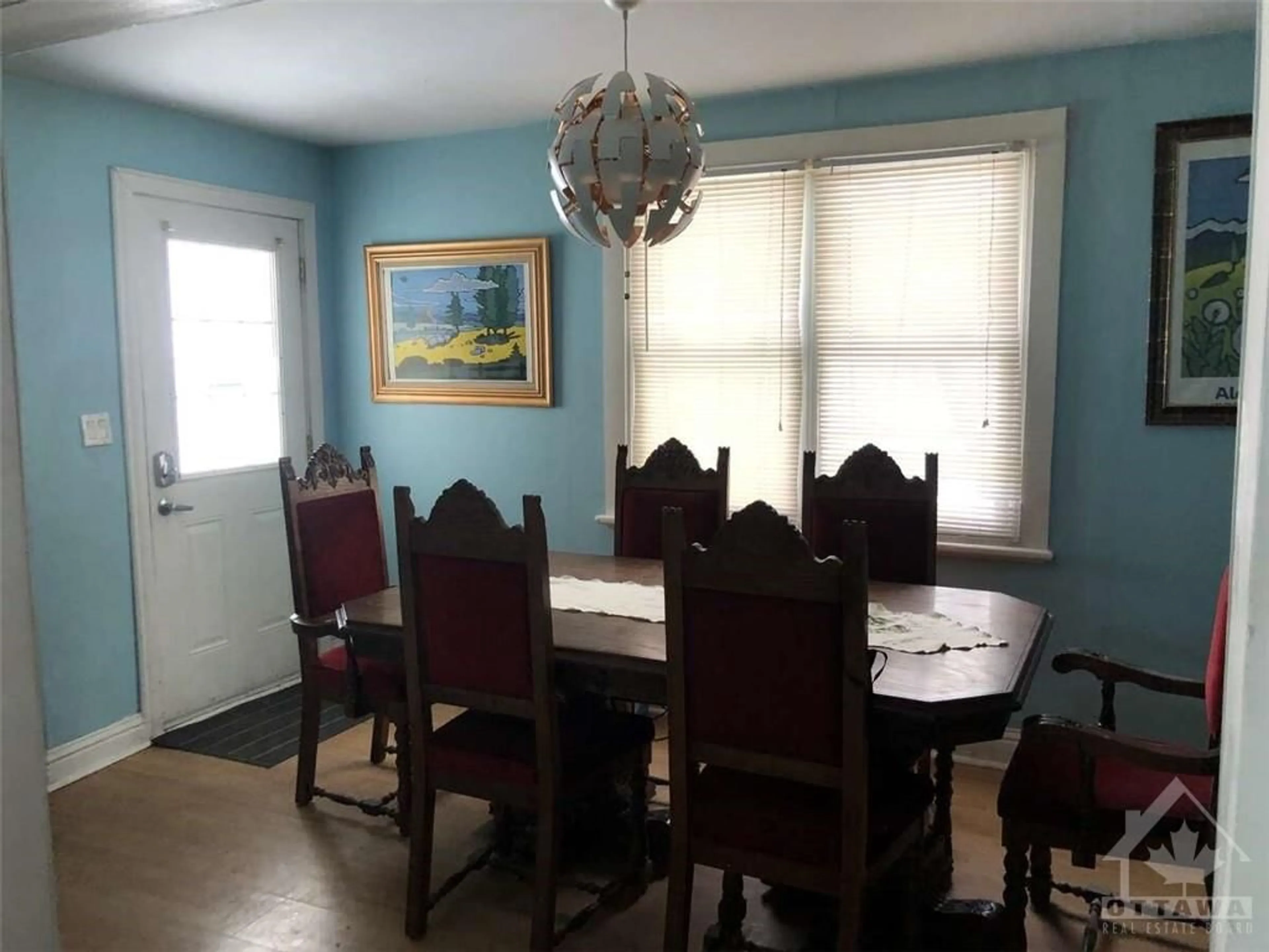 Dining room, wood floors for 19673 OPEONGO Line, Barry's Bay Ontario K0J 1B0