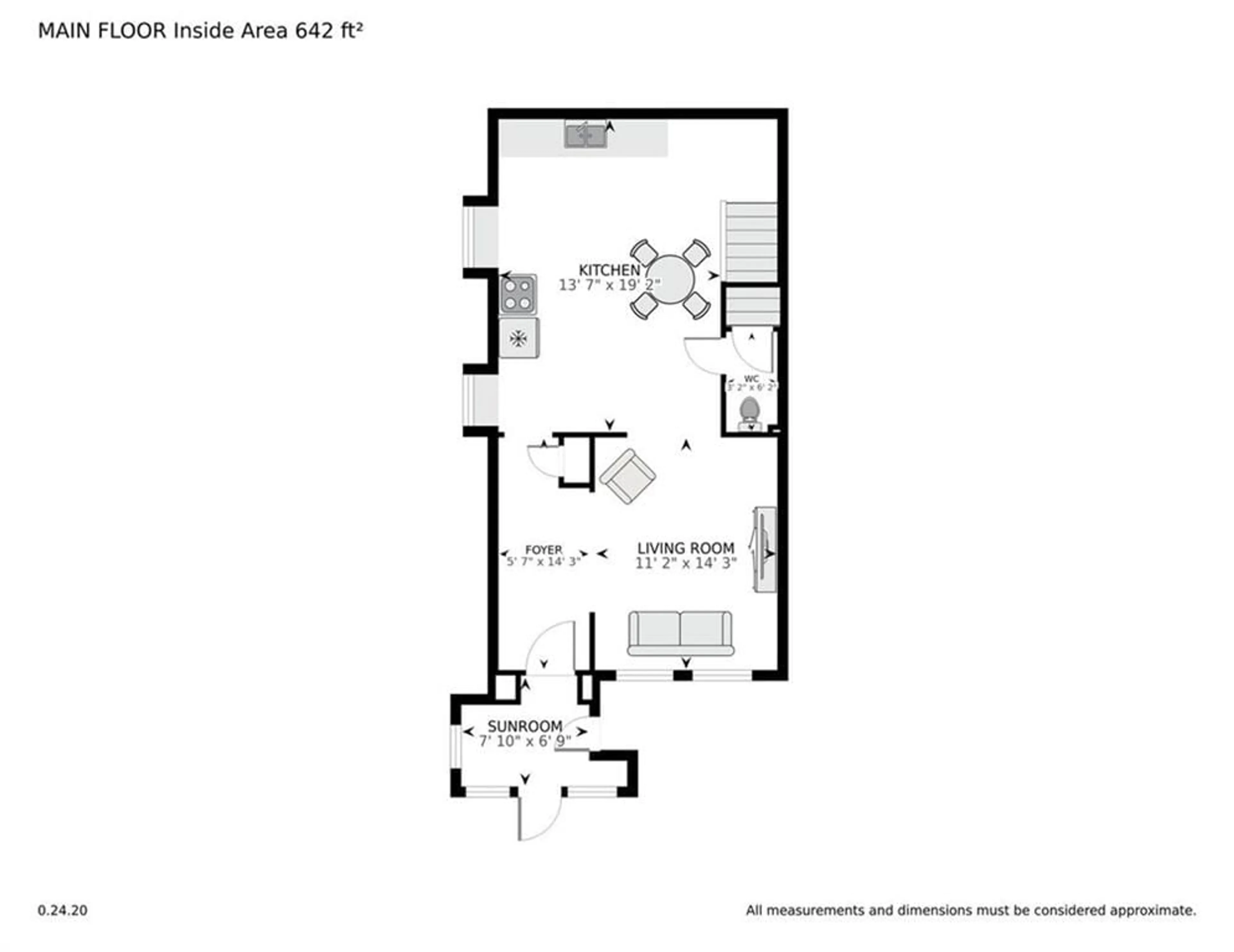 Floor plan for 122 DIBBLE St, Prescott Ontario K0E 1T0