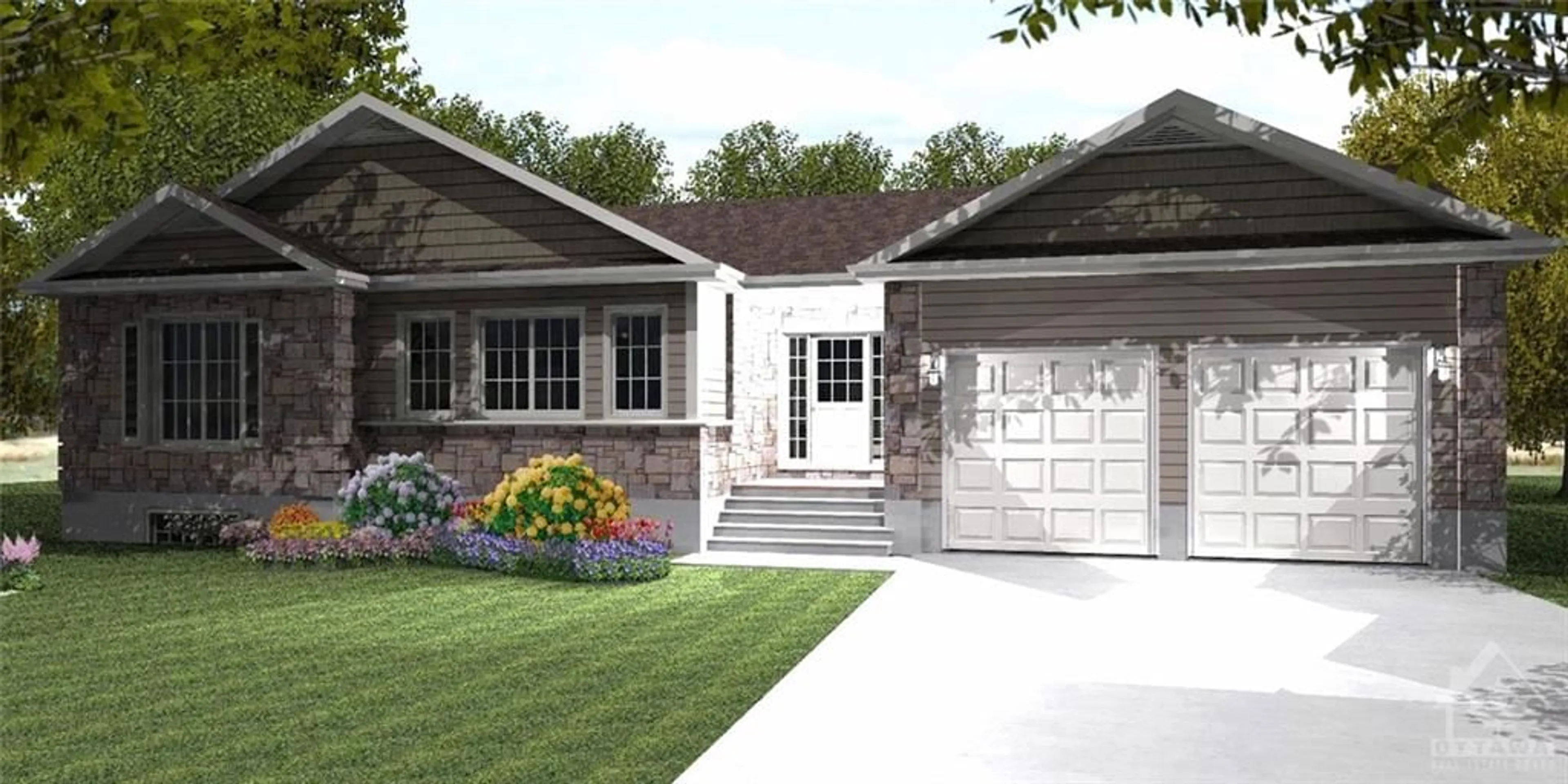 Home with vinyl exterior material for Lot 18-B NOLANS Rd, Montague Ontario K7C 4P2