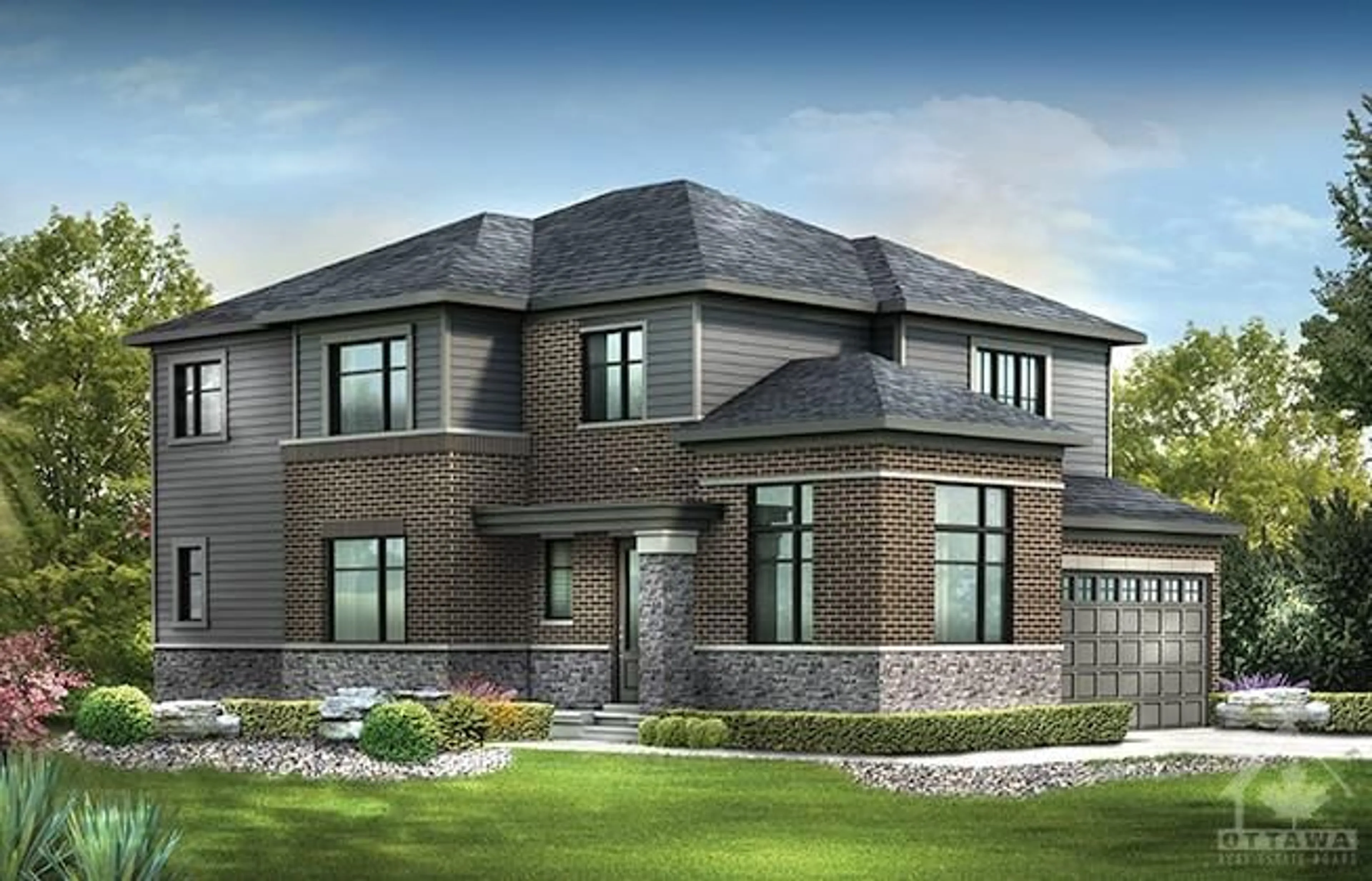 Home with brick exterior material for 855 COMPANION Cres, Manotick Ontario K4M 0X3