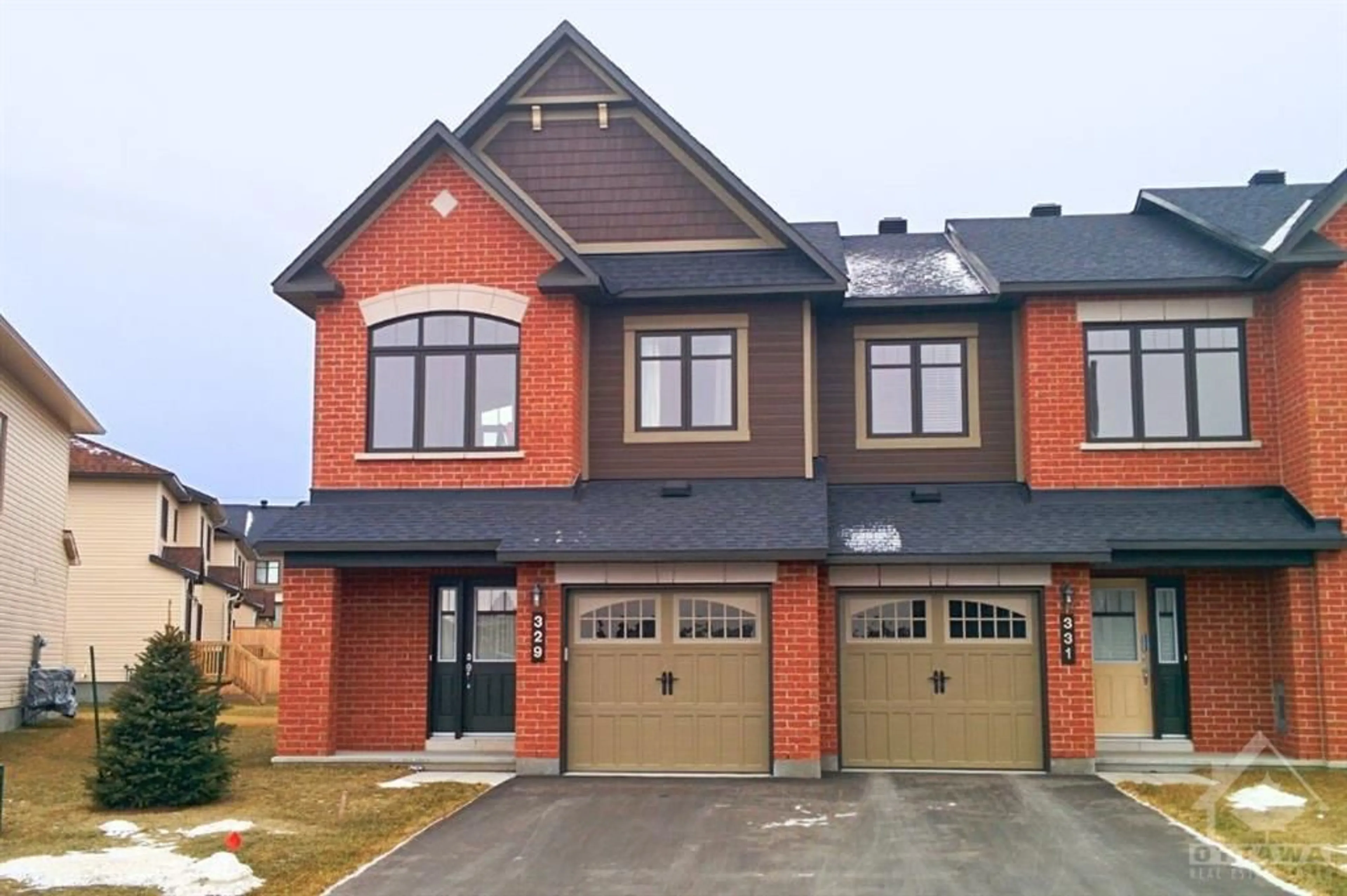 Home with stone exterior material for 329 TOURMALINE Cres, Ottawa Ontario K2J 5X4