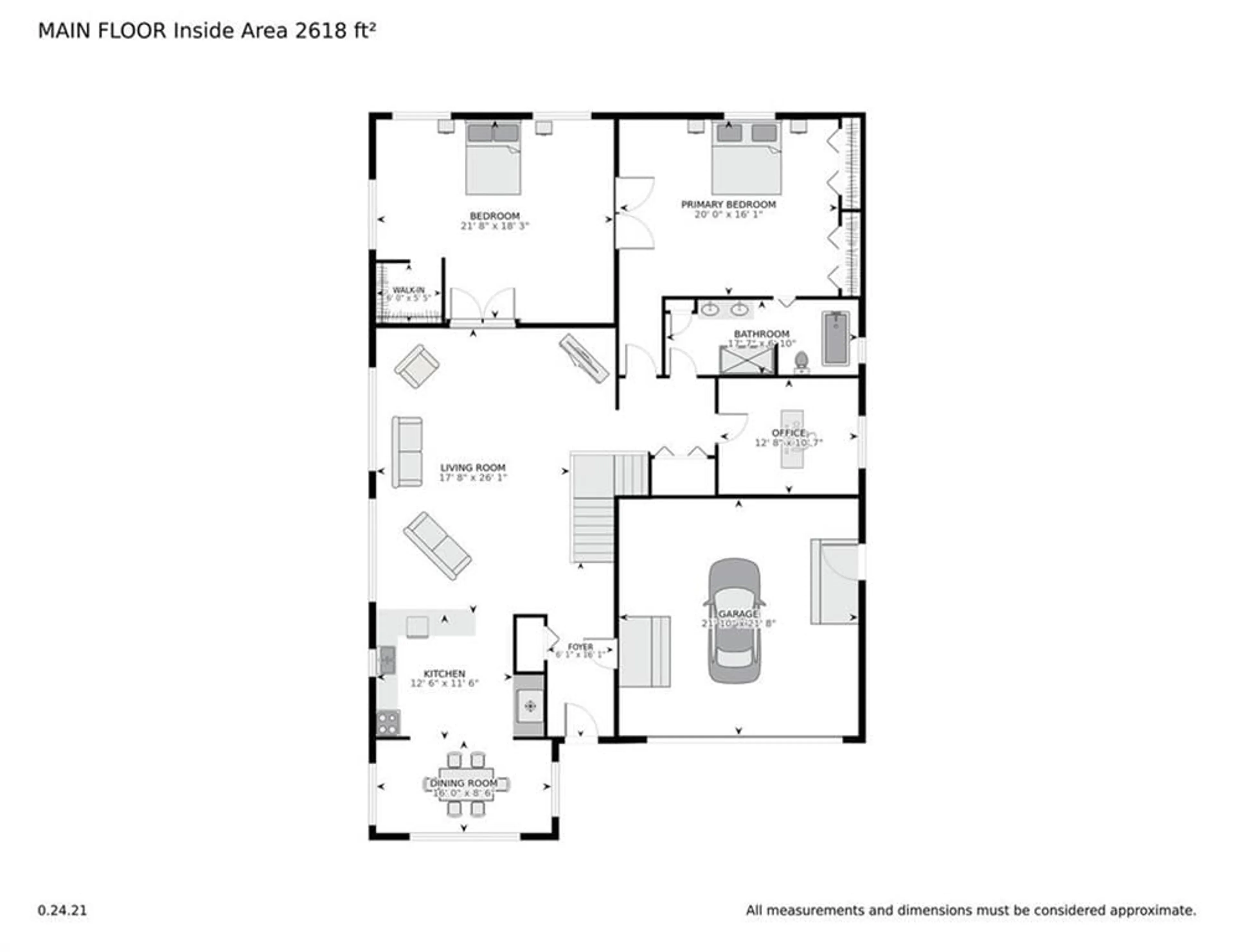 Floor plan for 7 GROVE St, Iroquois Ontario K0E 1K0