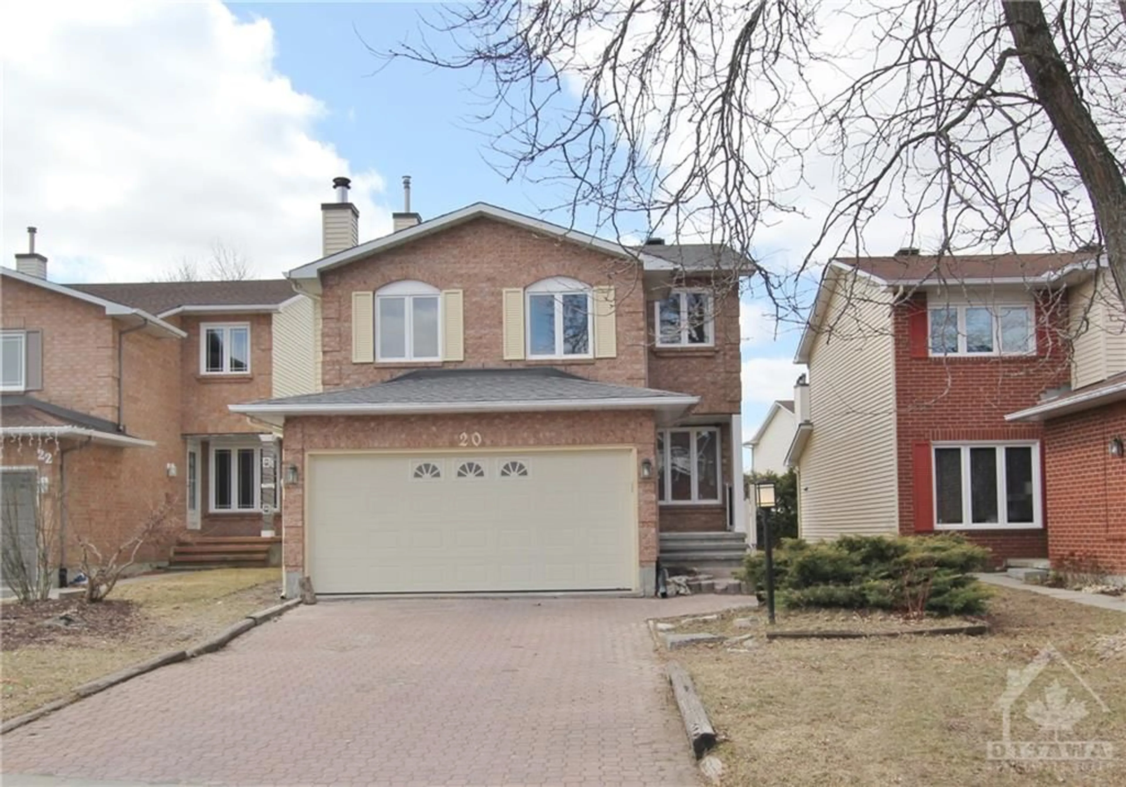 Frontside or backside of a home for 20 WATERTON Cres, Ottawa Ontario K2M 1Y7