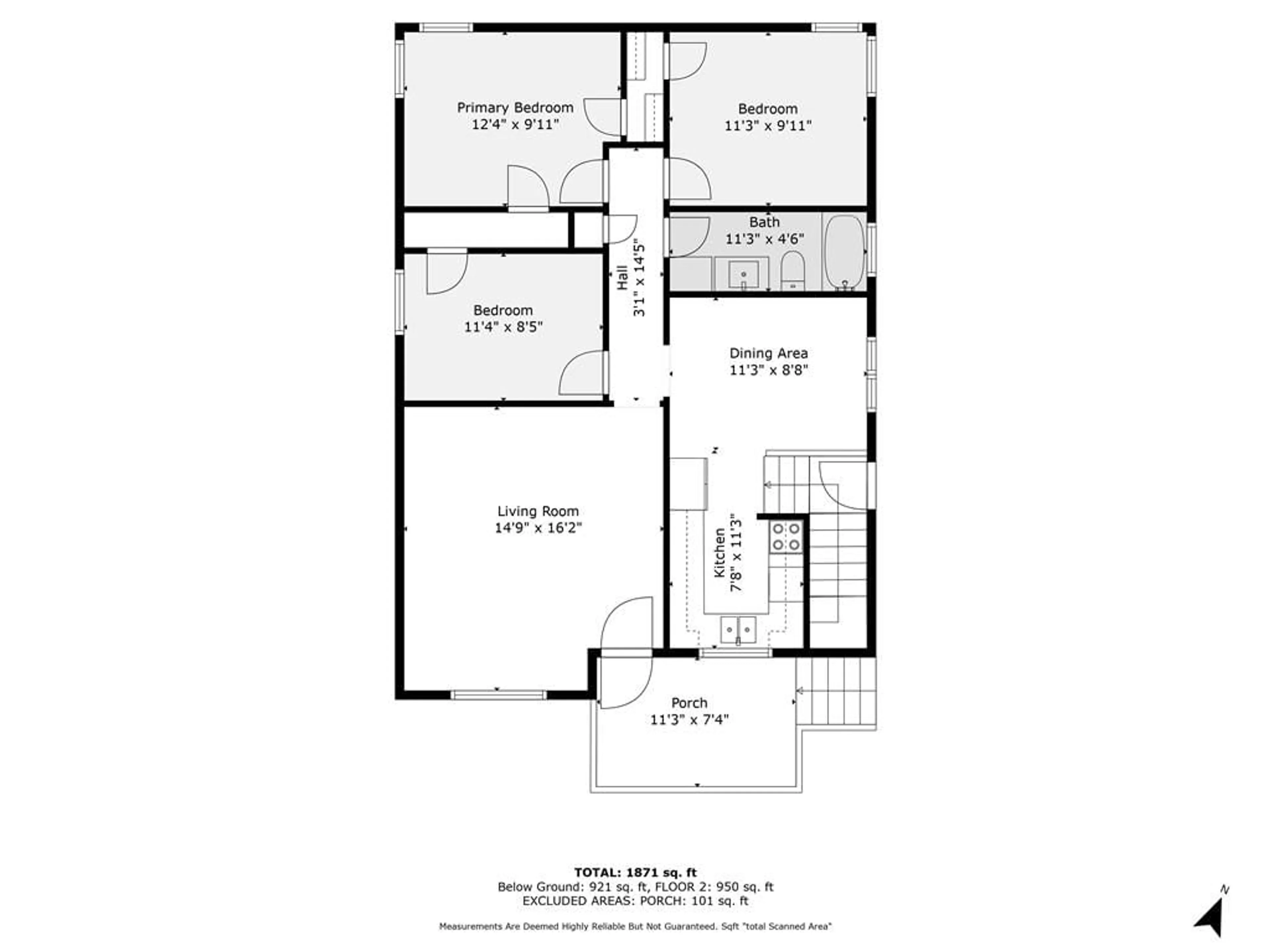 Floor plan for 325 FIFTH St, Cornwall Ontario K6H 2L9