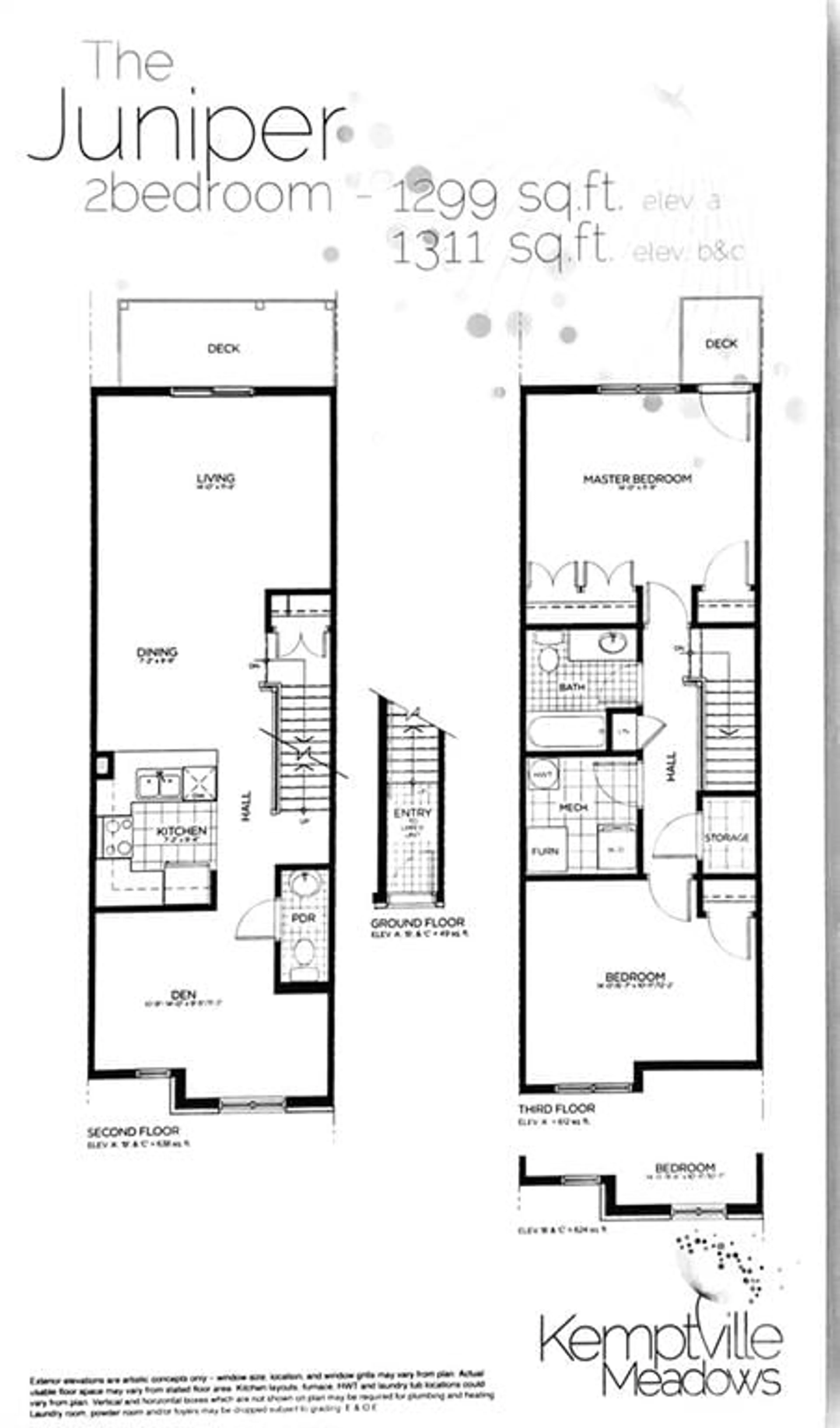 Floor plan for 210 FIR Lane, Kemptville Ontario K0G 1J0