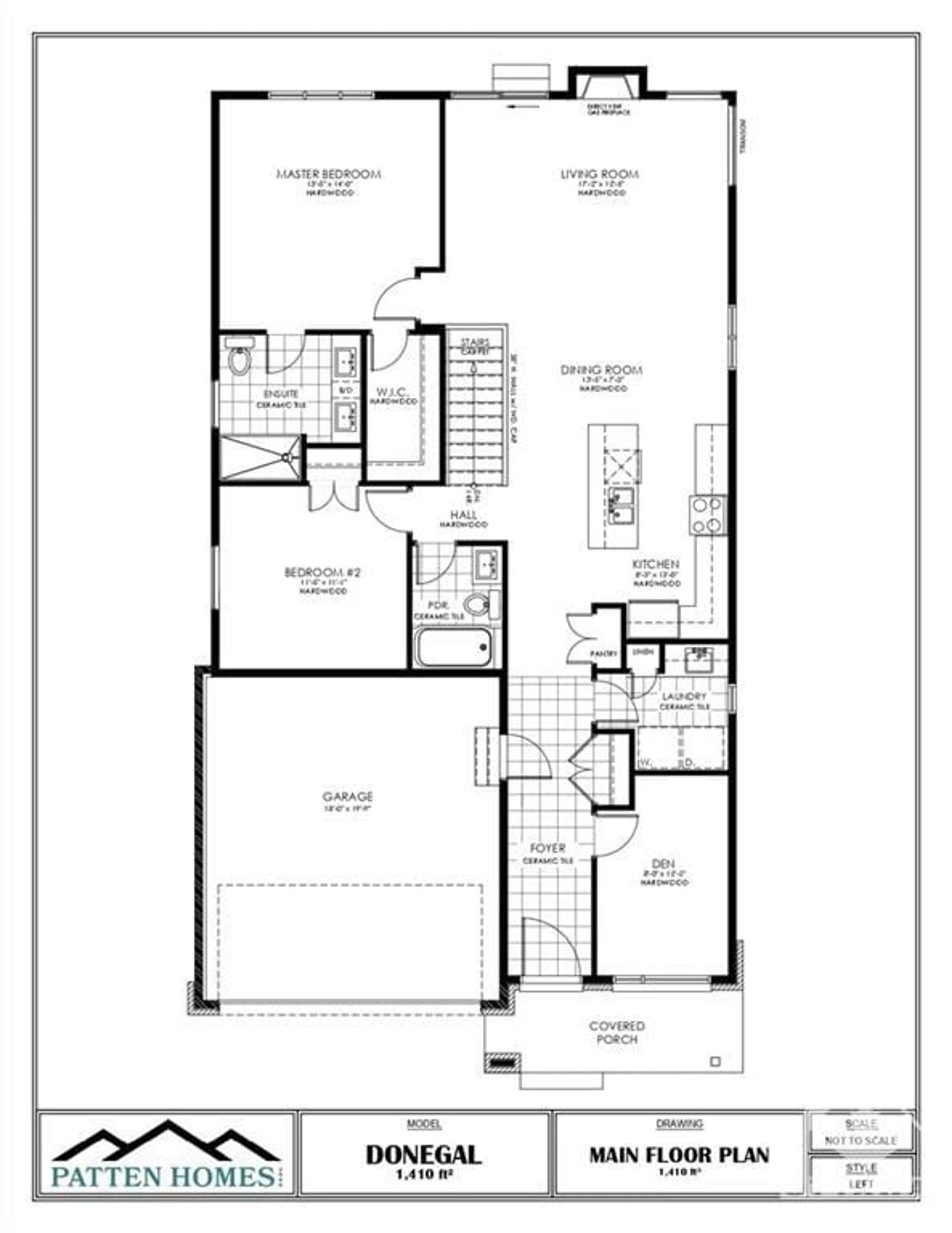 Floor plan for 121 O'DONOVAN Dr, Carleton Place Ontario K7C 0S2