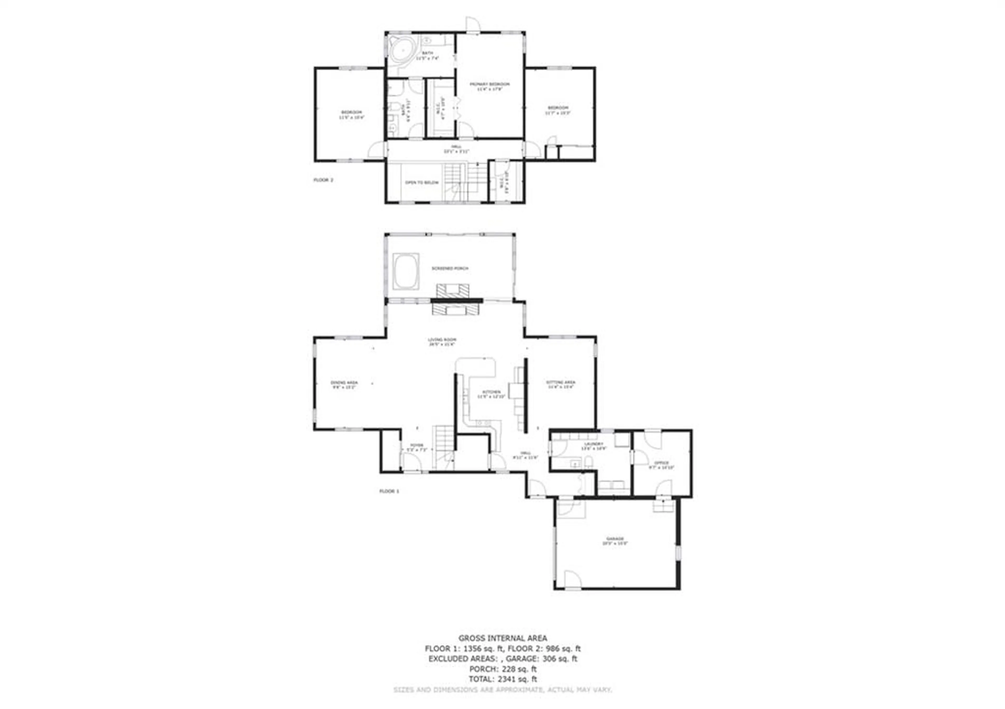 Floor plan for 3363 CONCESSION RD 1 Rd, Lefaivre Ontario K0B 1J0