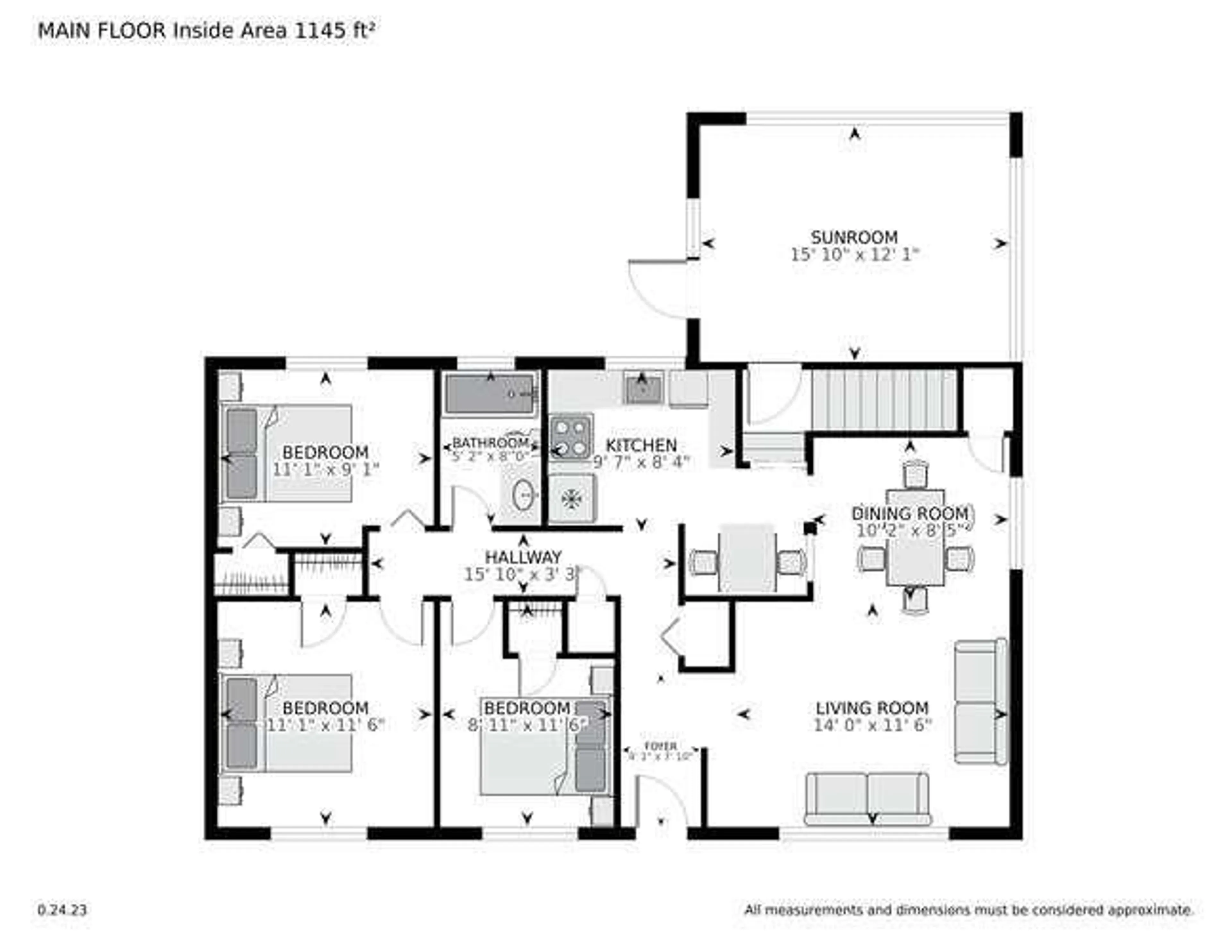 Floor plan for 3513 CHARLEVILLE Rd, Augusta Ontario K0E 1T0