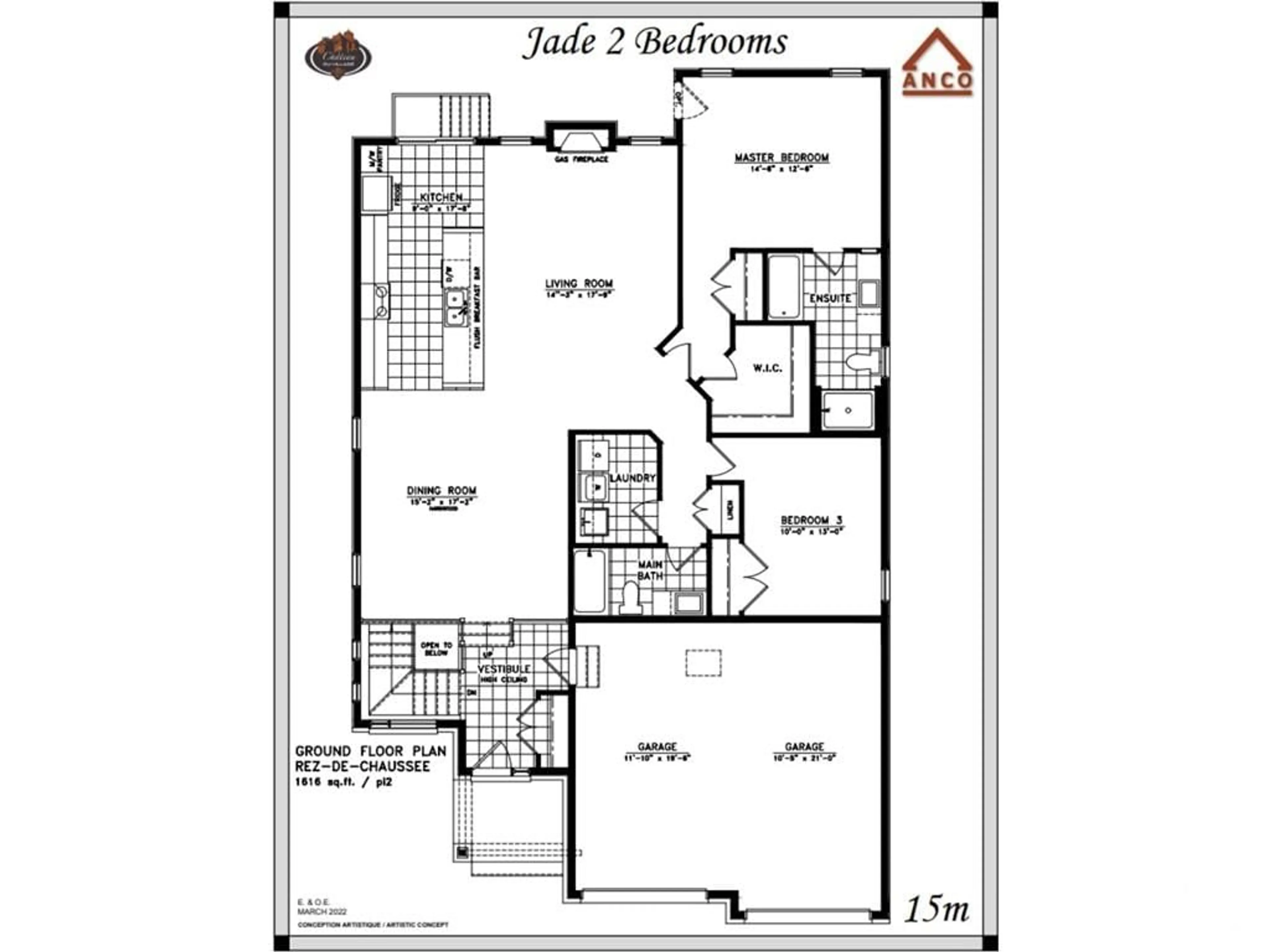 Floor plan for 627 MONTESSOR Rd, Wendover Ontario K0A 3K0