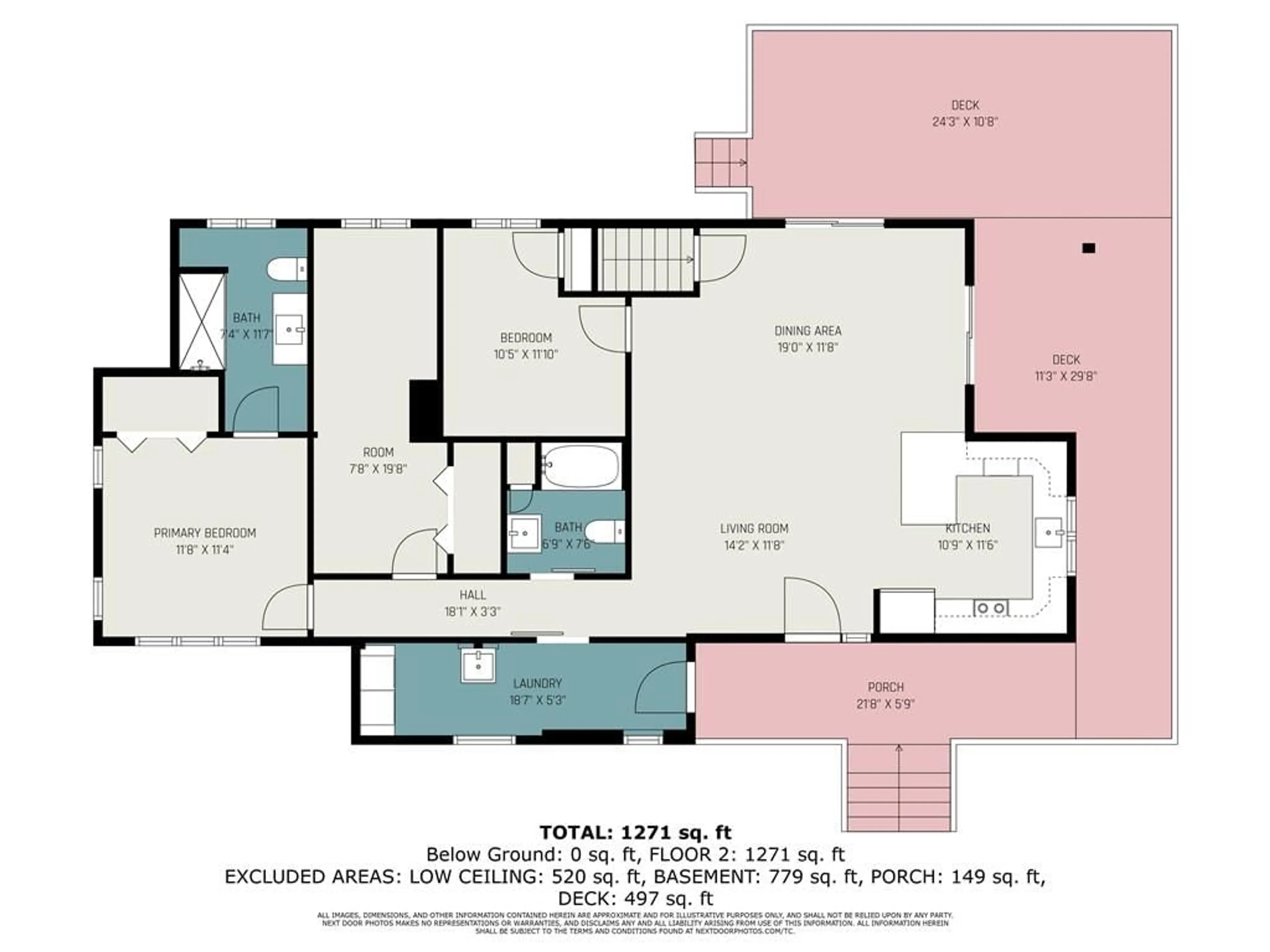 Floor plan for 282 LEACH'S Rd, Perth Ontario K7H 3C8