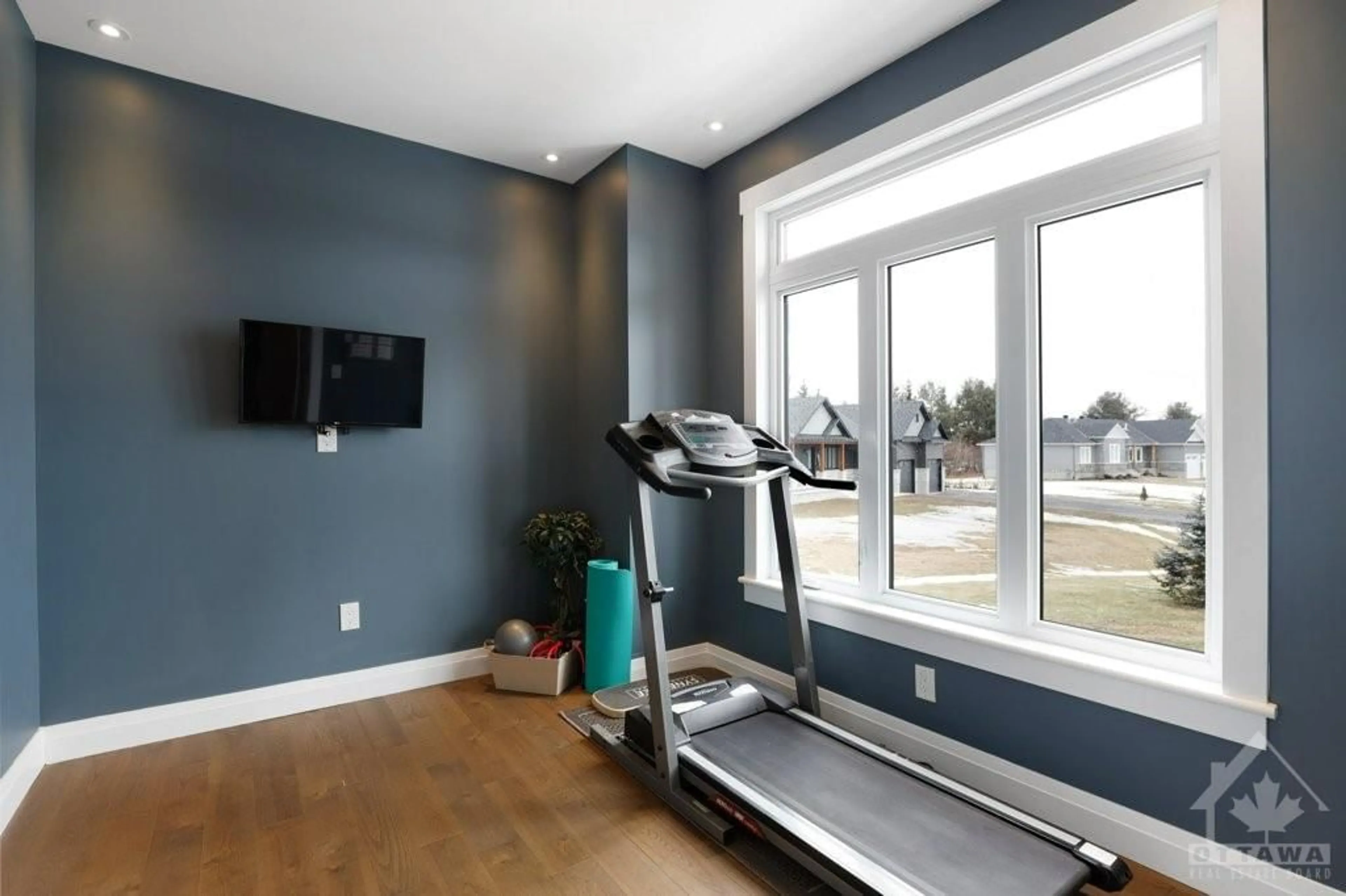 Gym or fitness room, wood floors for 38 DES SPIREES Pl, Hammond Ontario K0A 2A0