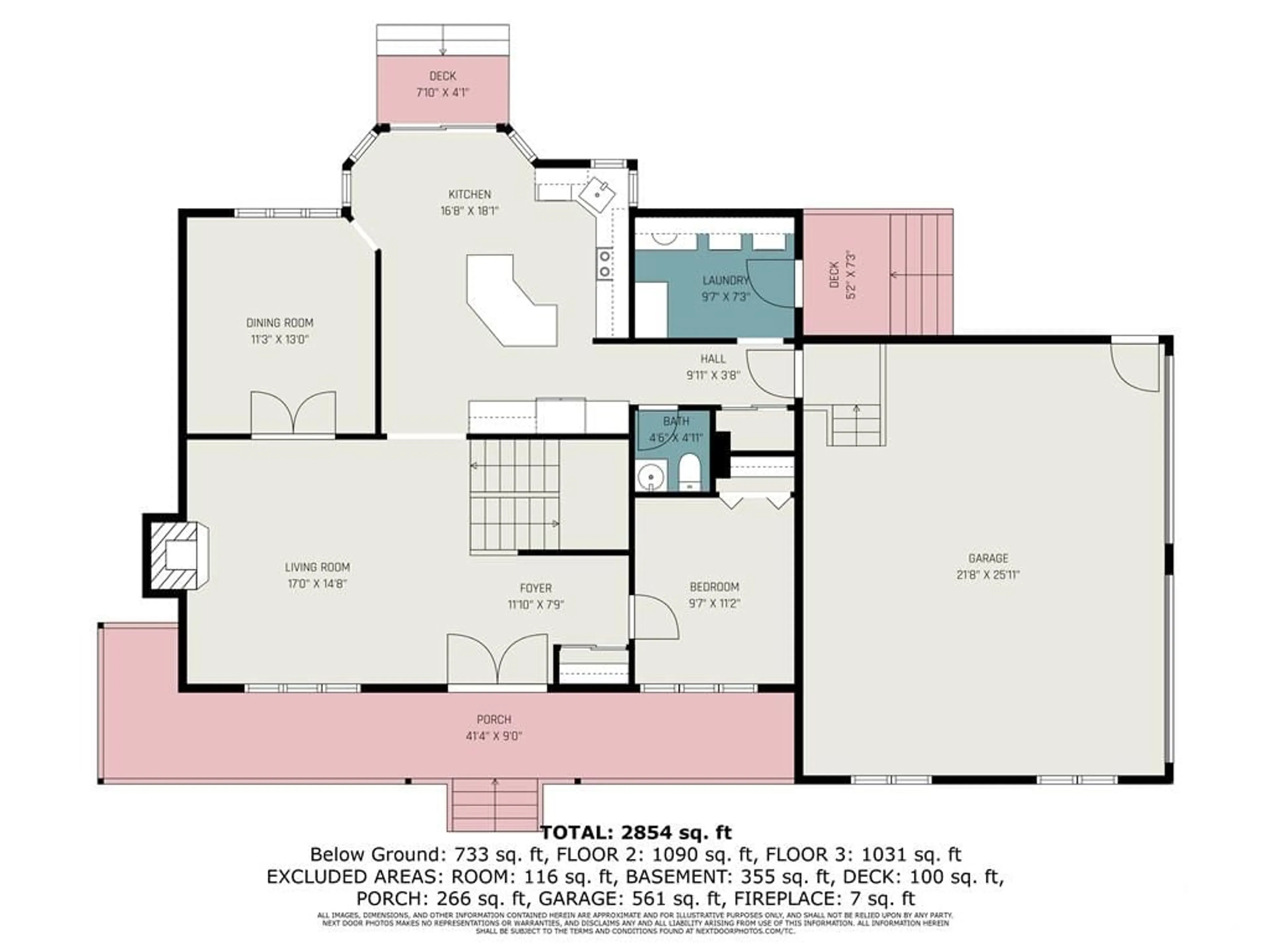 Floor plan for 2866 GAGNE Rd, Hammond Ontario K0A 2A0