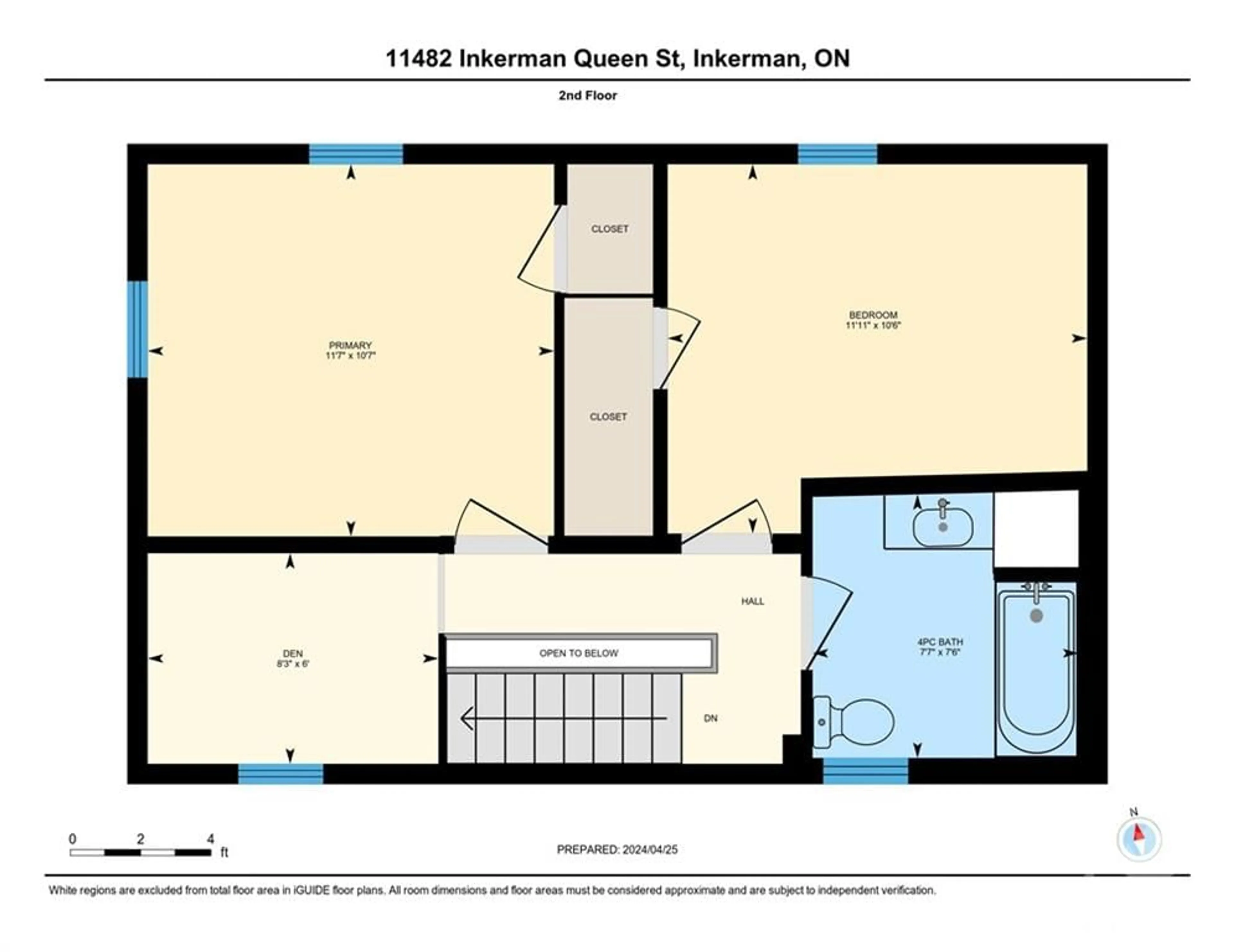 Floor plan for 11482 QUEEN St, Inkerman Ontario K0E 1J0