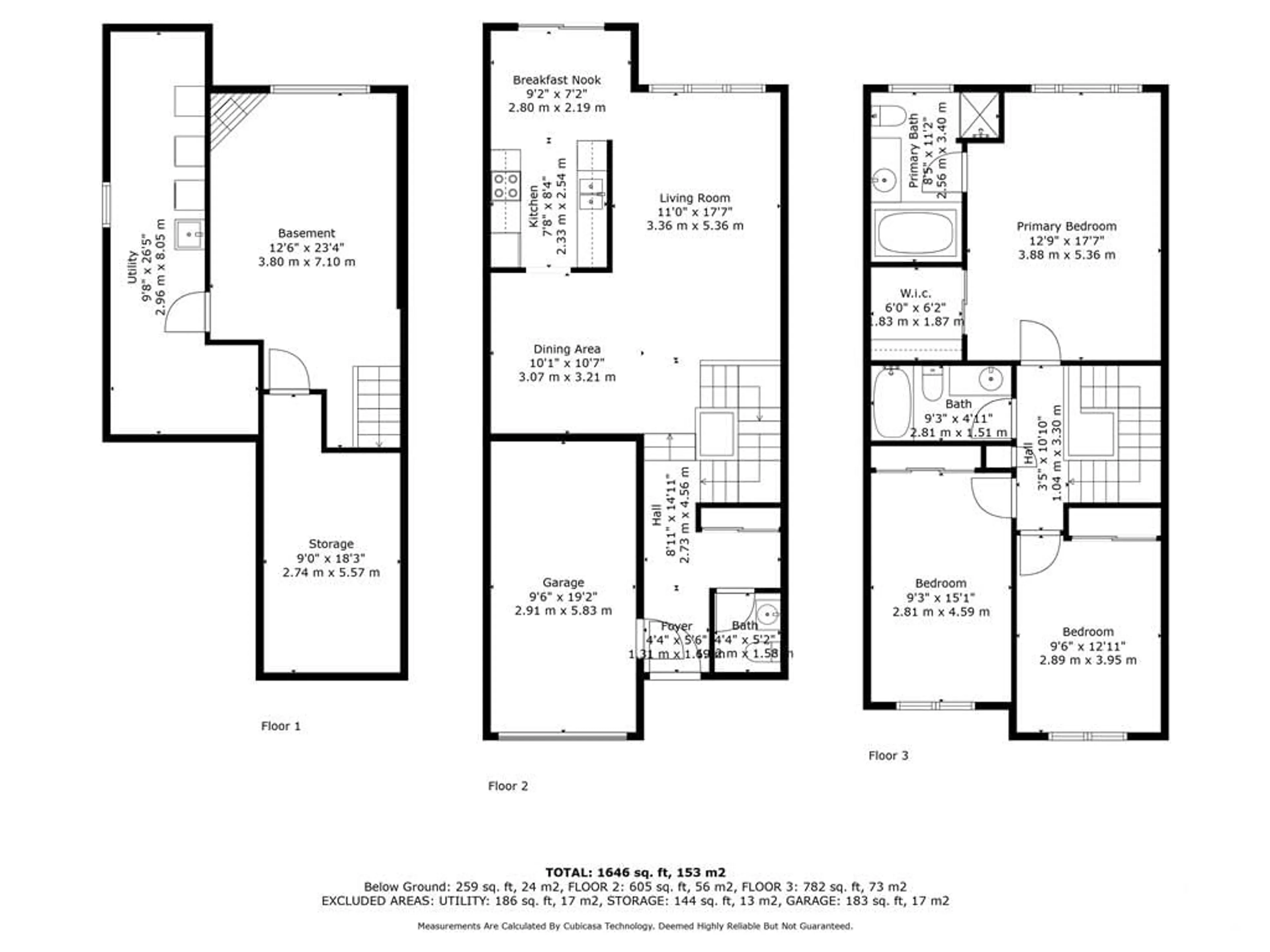 Floor plan for 2219 BROCKSTONE Cres, Ottawa Ontario K4A 4V5
